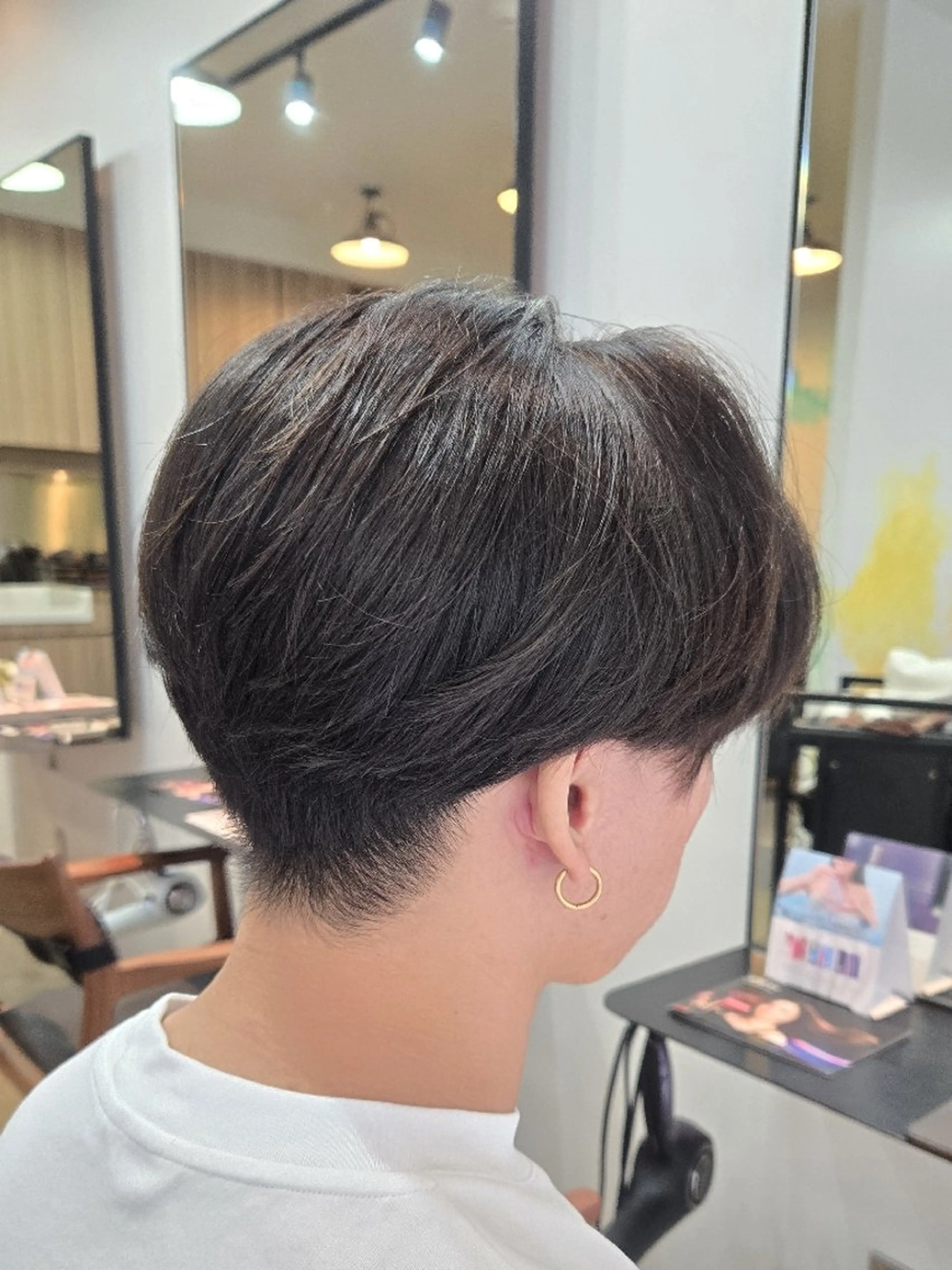 ショート メンズ カット 野村 果音(カノン)のヘアスタイル