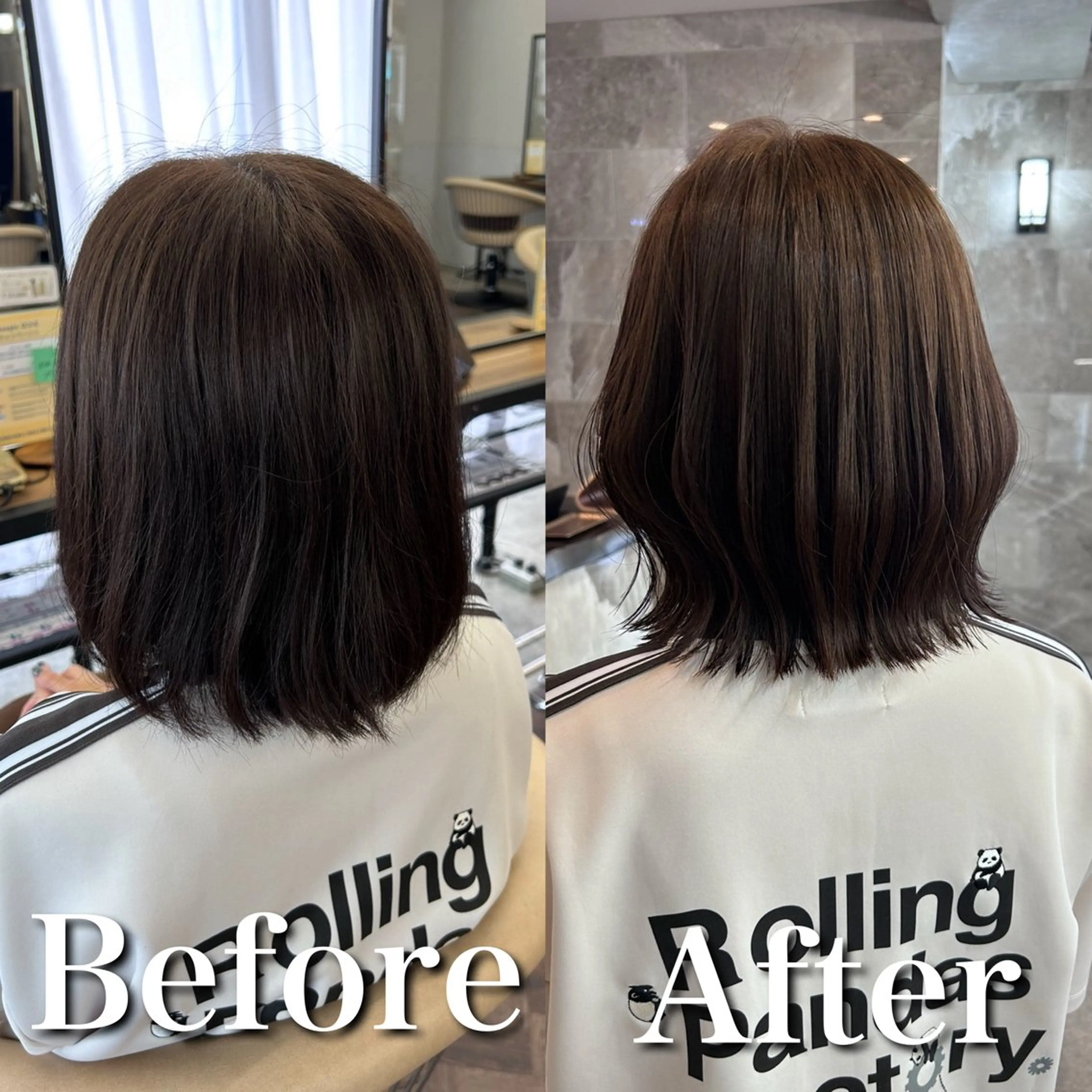 ショート レイヤーボブ特化/ 横浜/伊藤　怜のヘアスタイル