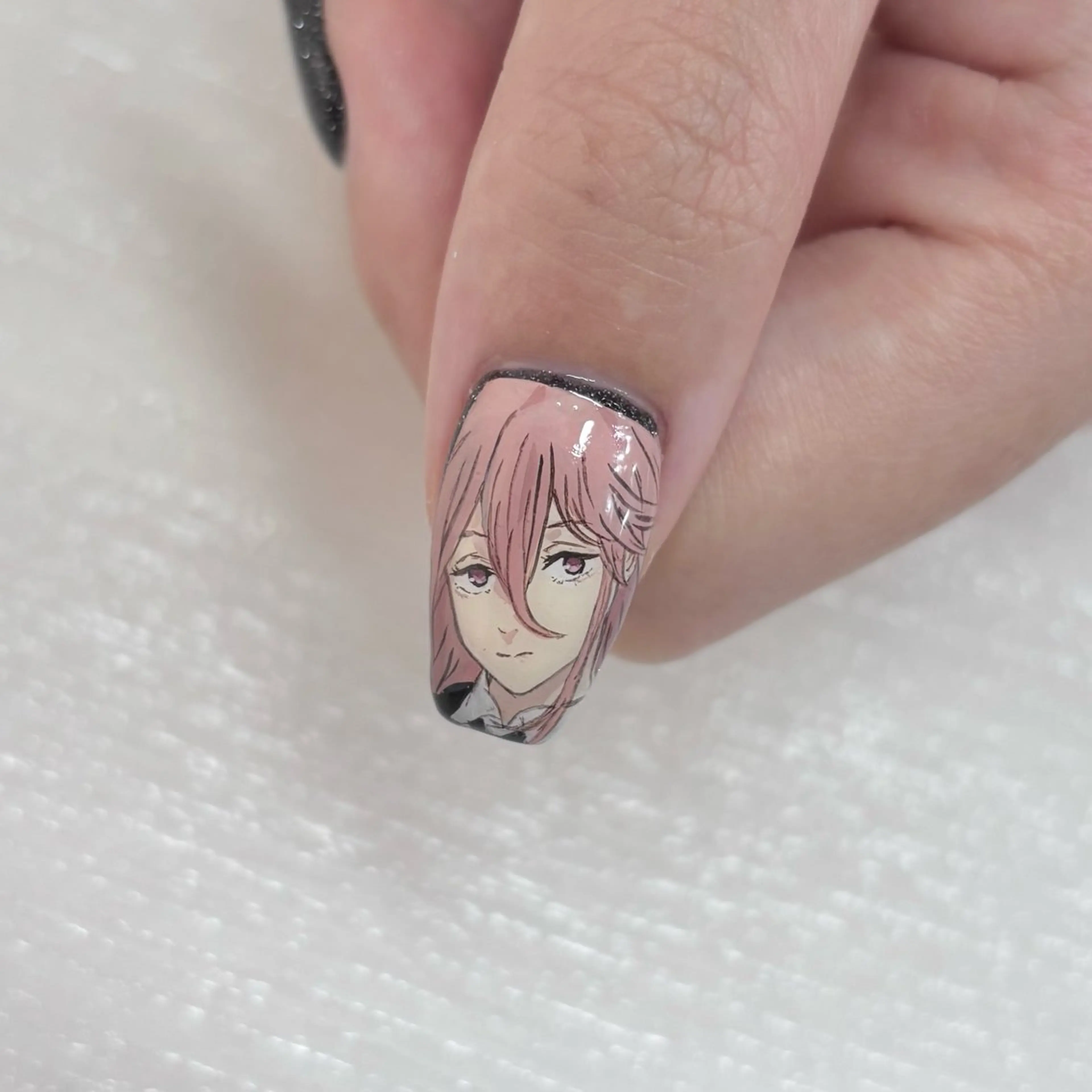 【オフなし】痛ネイル1本+ワンカラーの写真