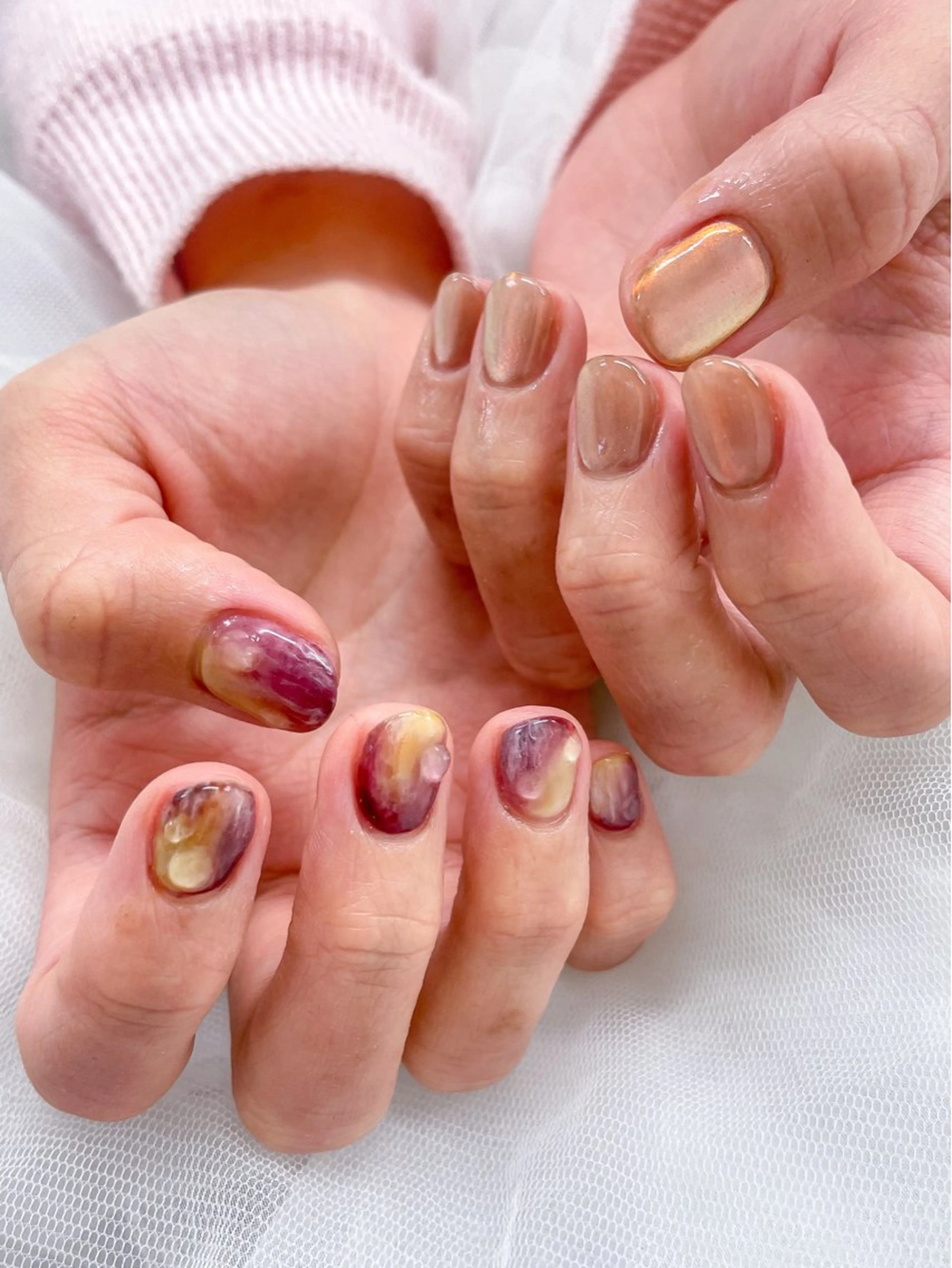 ネイル ハンドネイル 五十嵐 美智のネイルデザイン