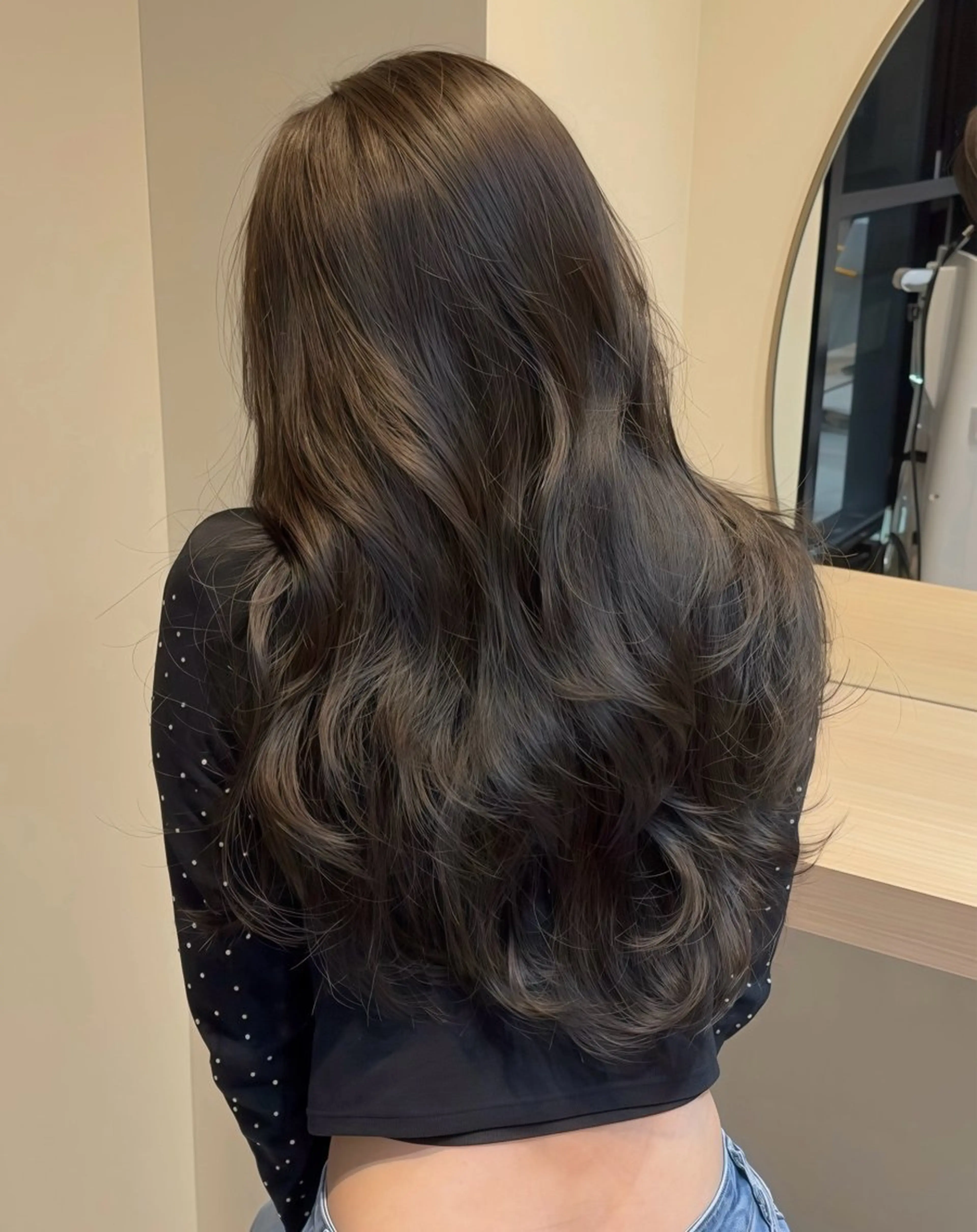 ロング 小益 弘輝のヘアスタイル