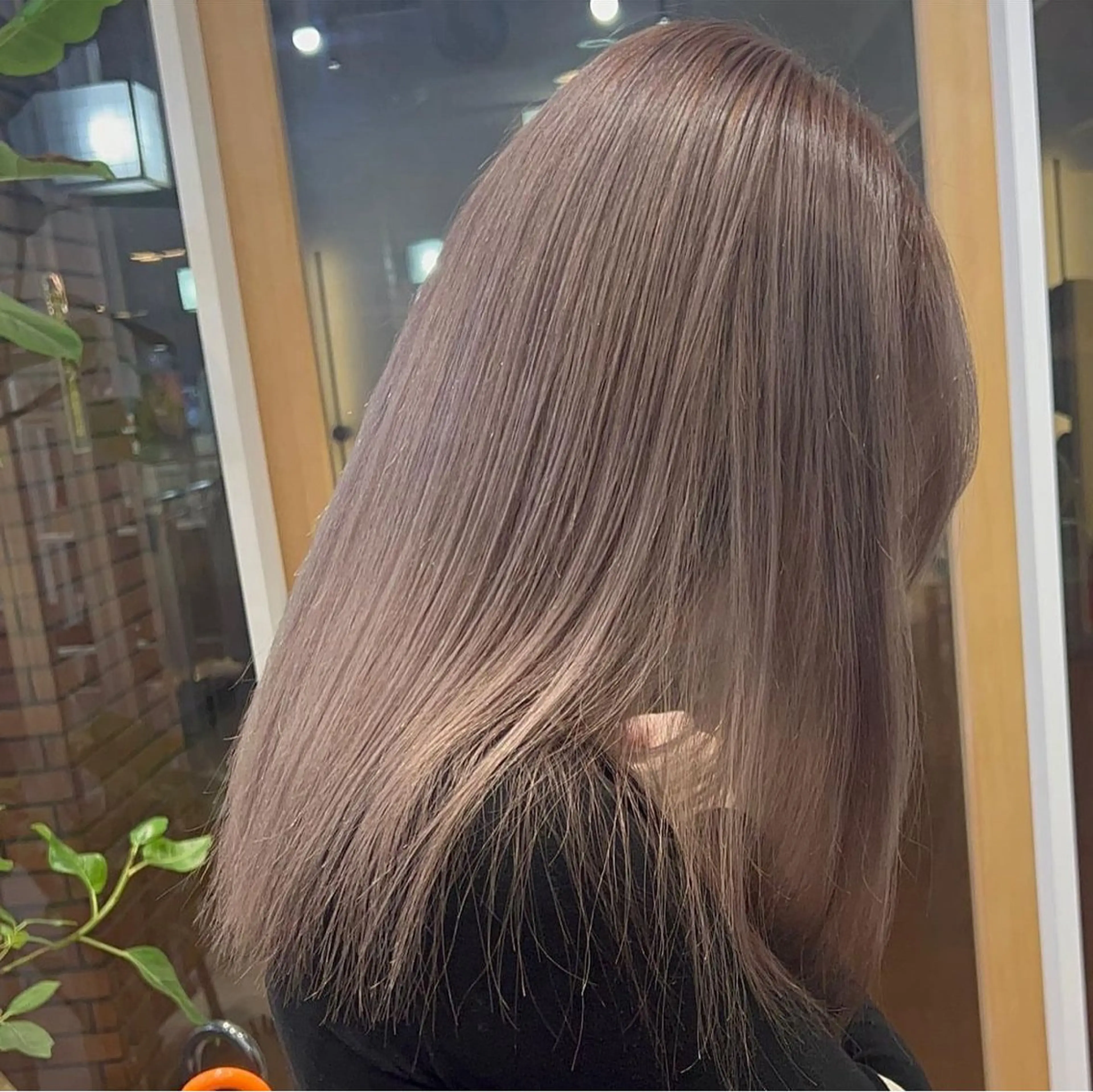 セミロング ✂︎透明感カラー特化 /日和優真✂︎のヘアスタイル