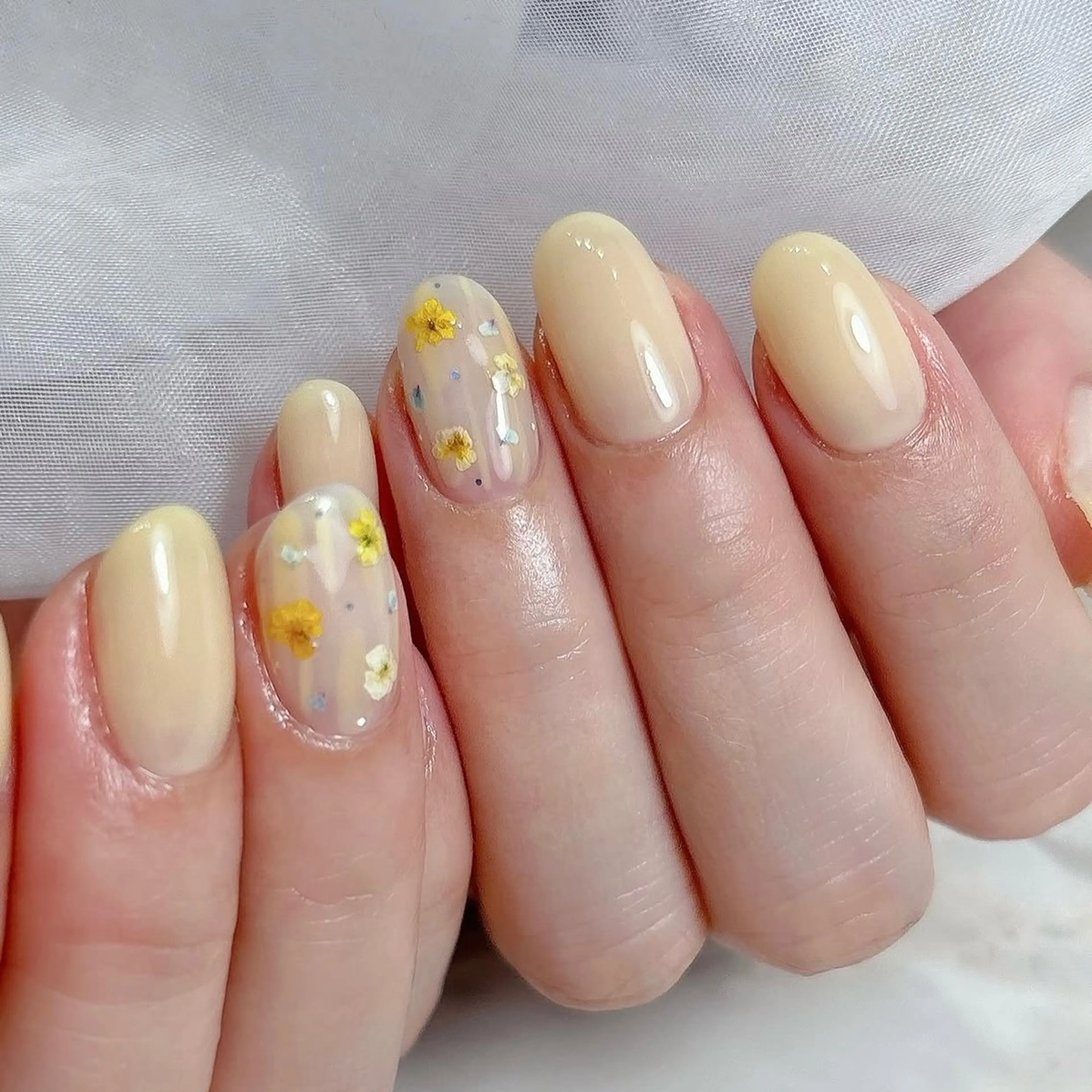 カラー 奥山 恵美のネイルデザイン