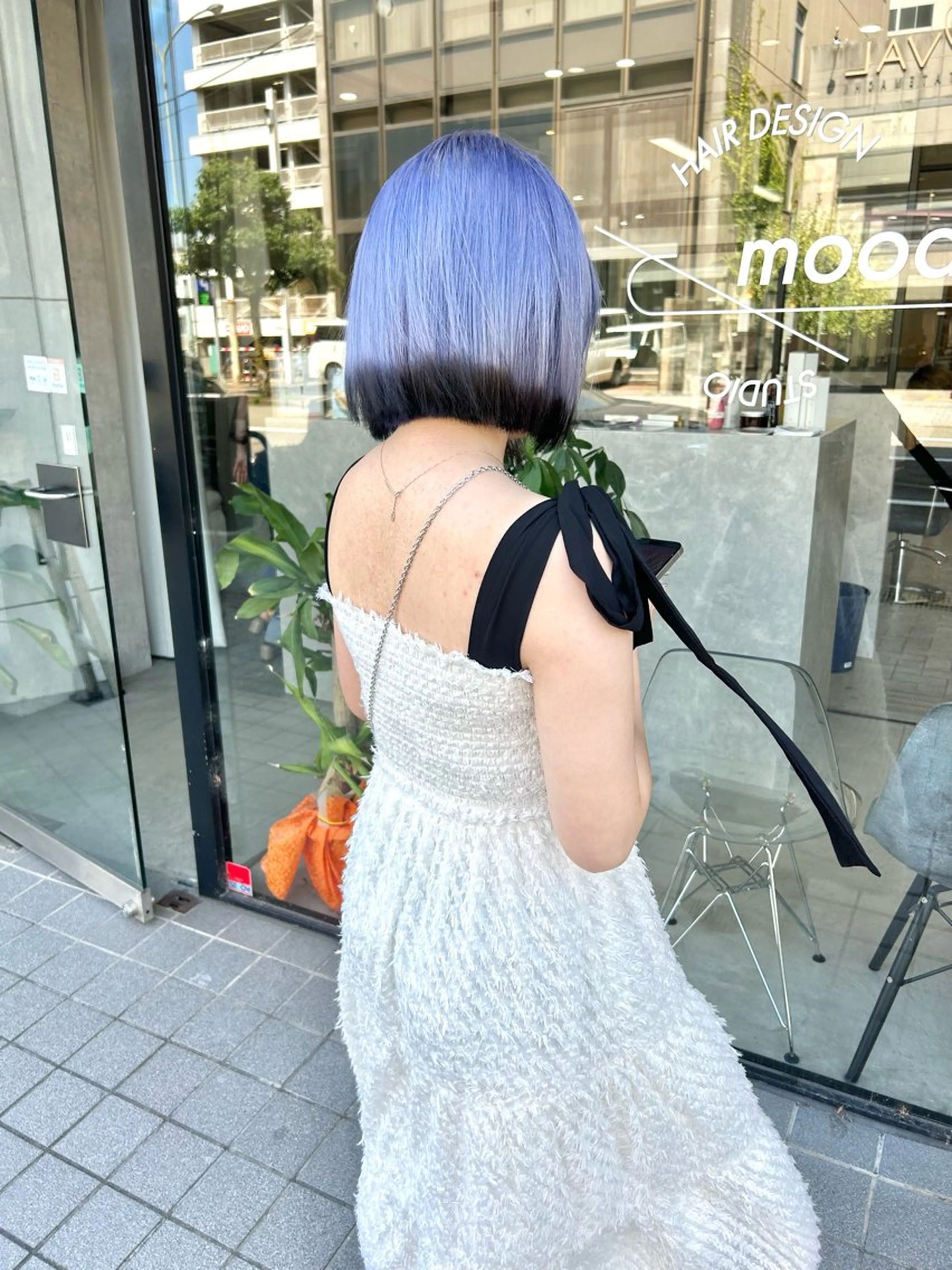 ミディアム カラー ヘアカラー 一ノ瀬 暁のヘアスタイル