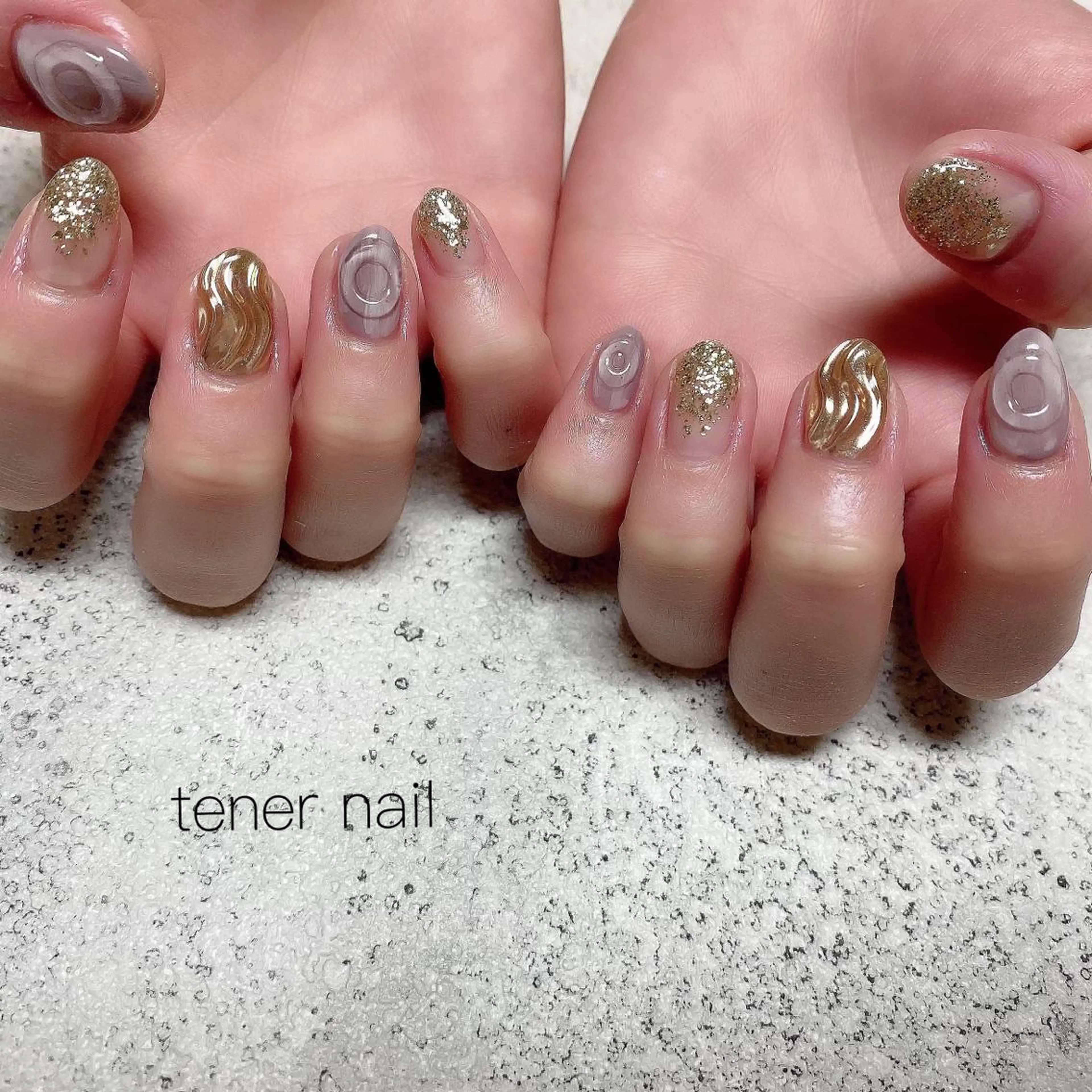 ネイル ぷっくりネイル テネルネイル tener nailのネイルデザイン
