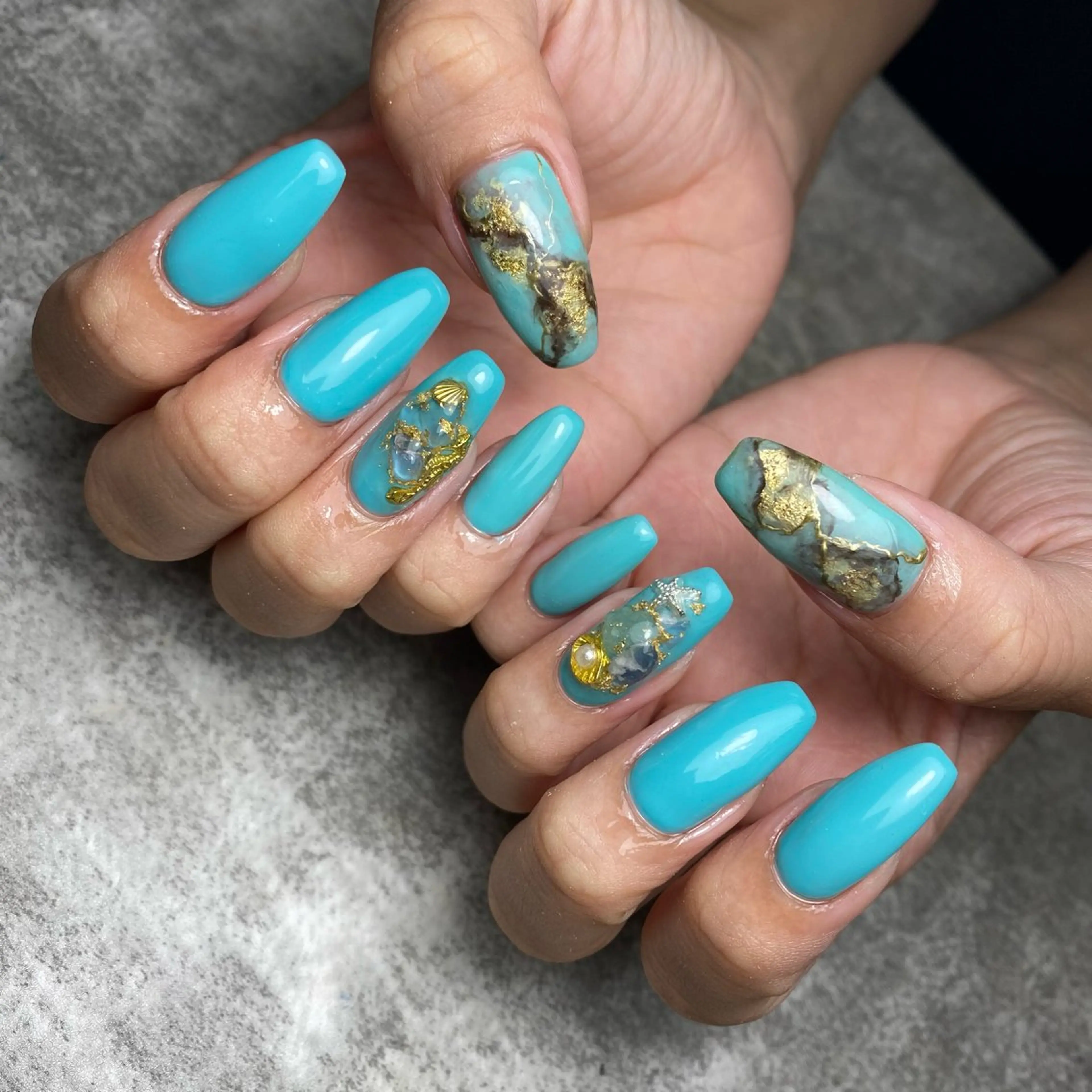 ネイル アートネイル ハンドネイル yuki nail...のネイルデザイン