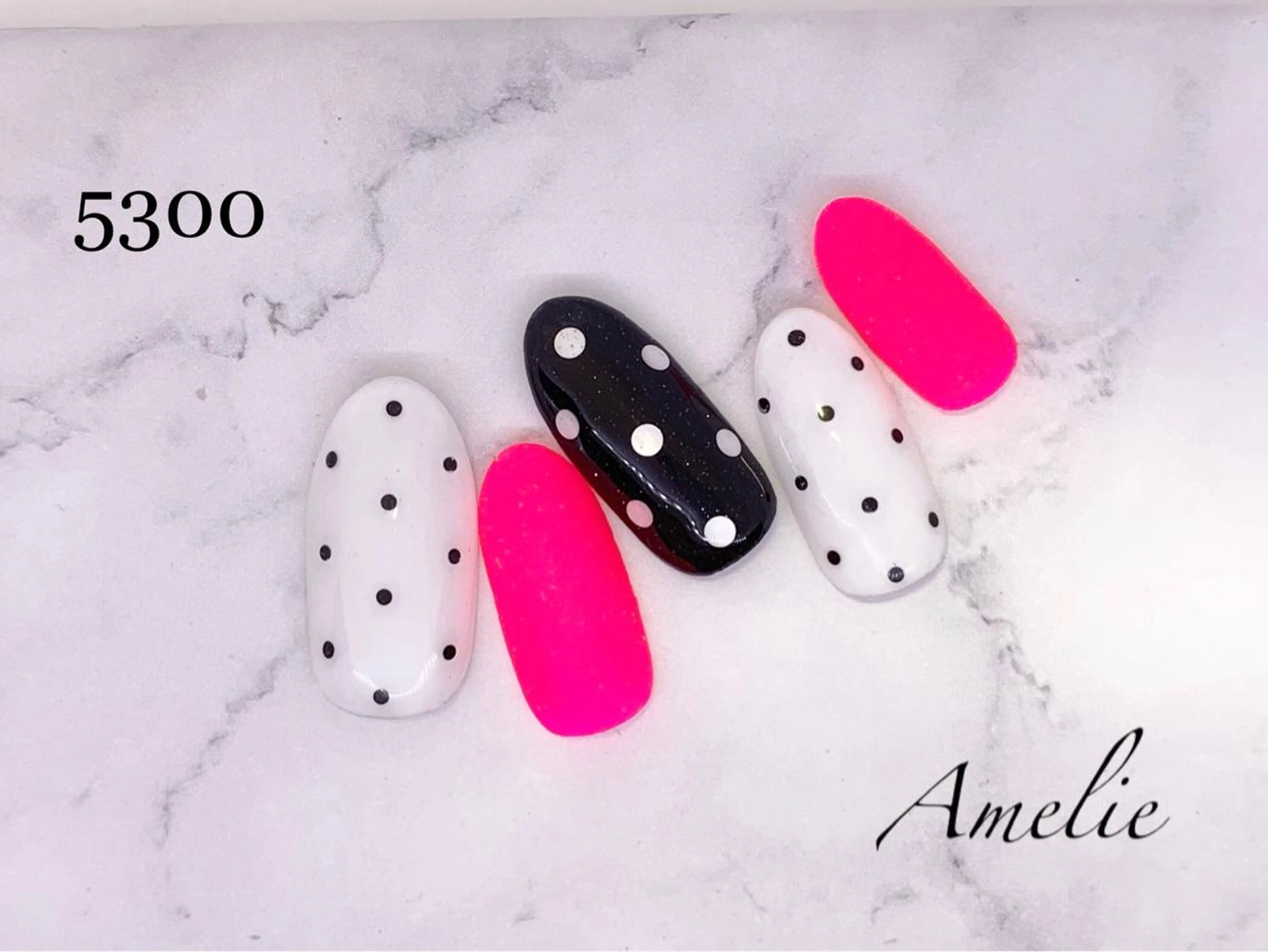 ネイル ハンドネイル いちじゅう あおいのネイルデザイン