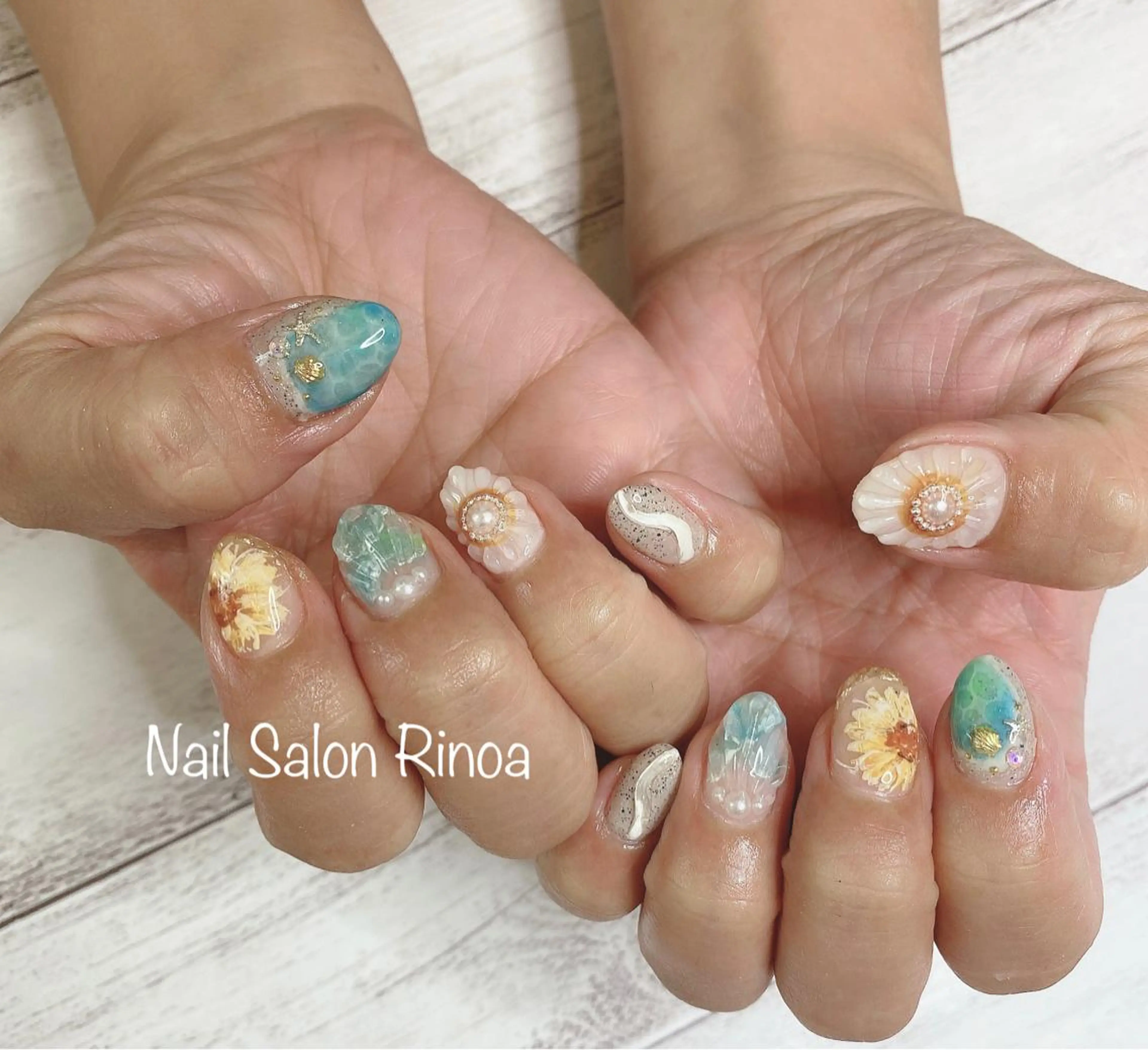 ネイル Nail Salon Rinoaのネイルデザイン