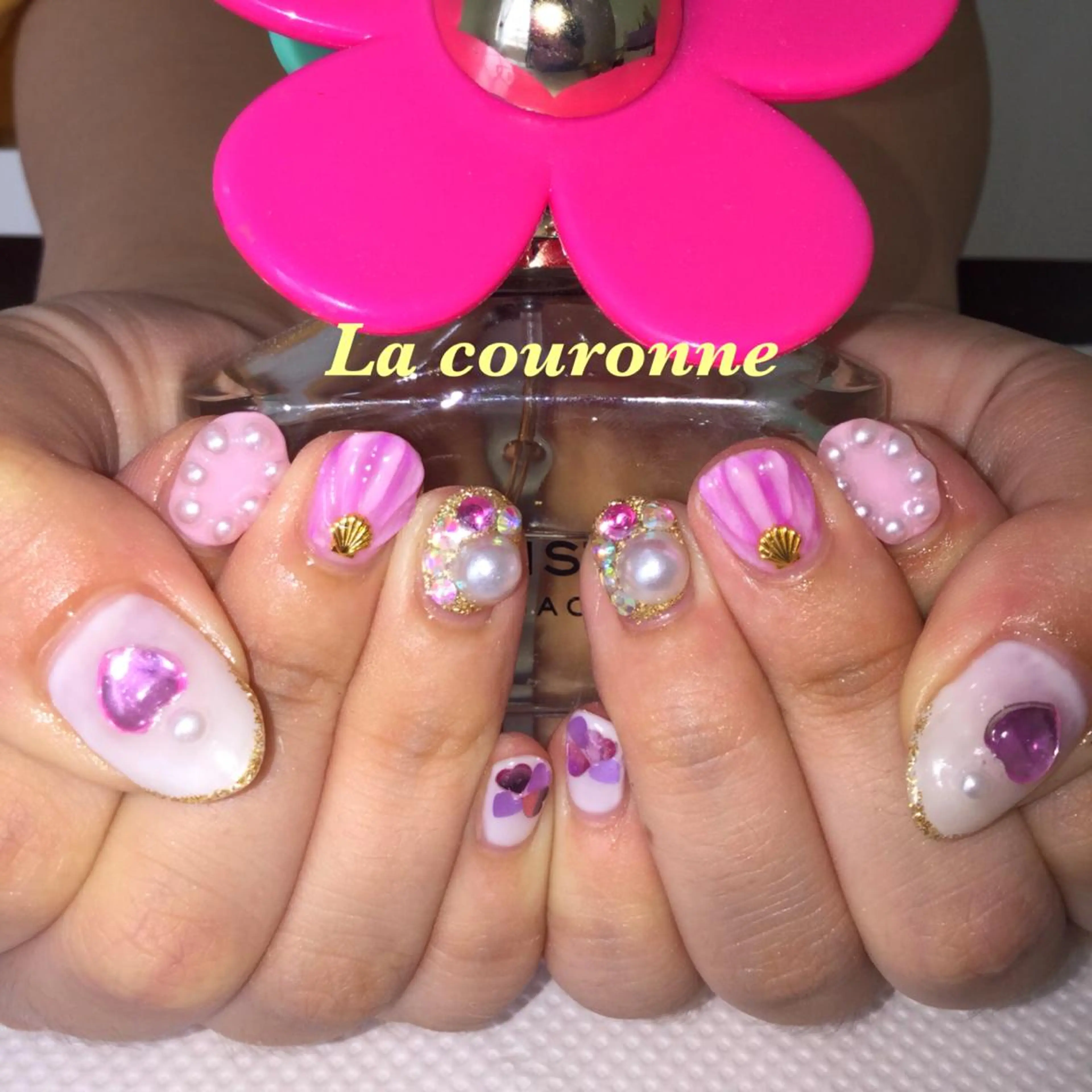 ネイル ハンドネイル Lacouronne NATSUMIのネイルデザイン