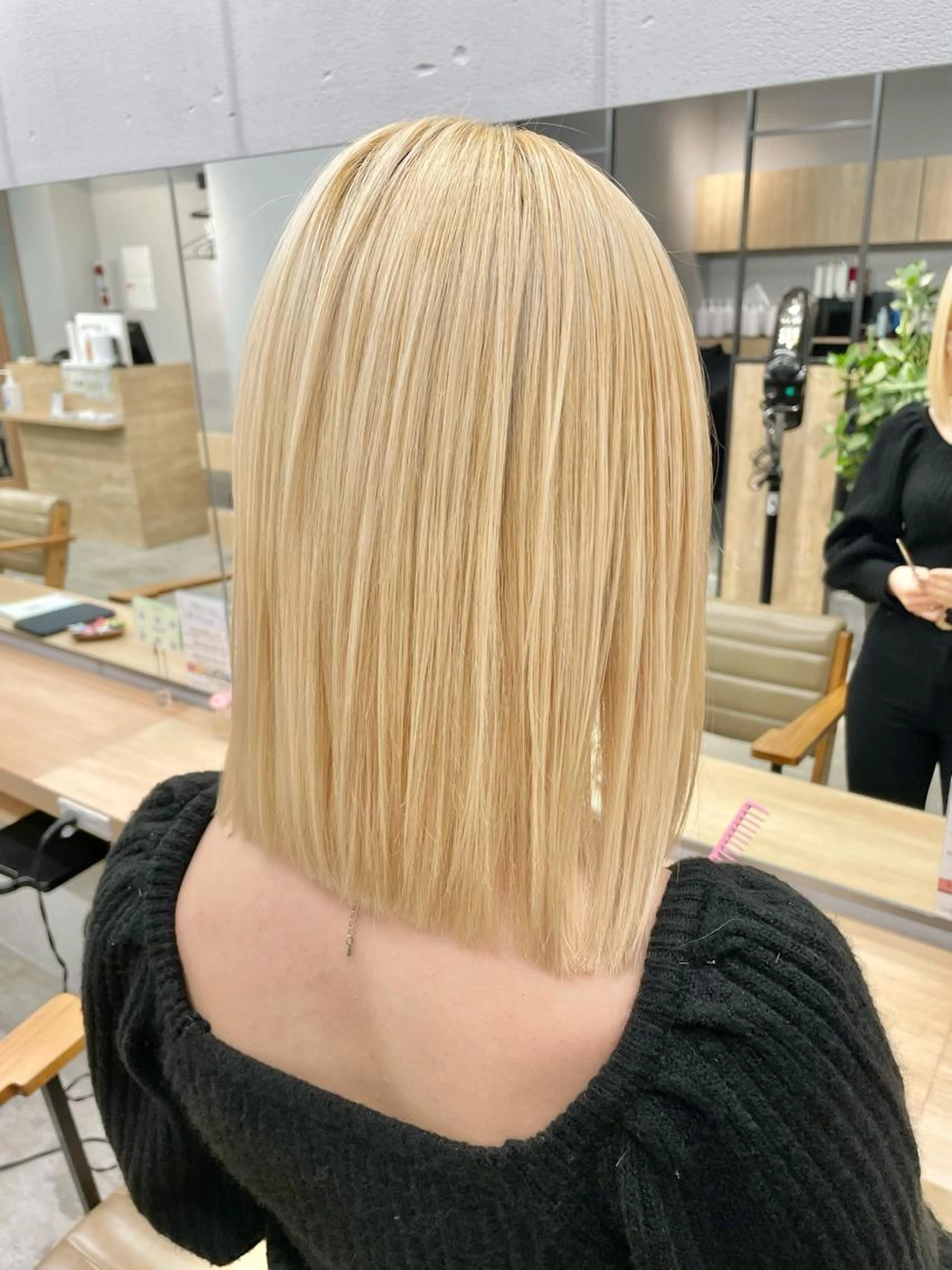 🌿カット＋ハイブリーチケアカラー＋カラー🌿（ブリーチ2回）（3STEPトリートメントされる場合＋¥1000）の写真