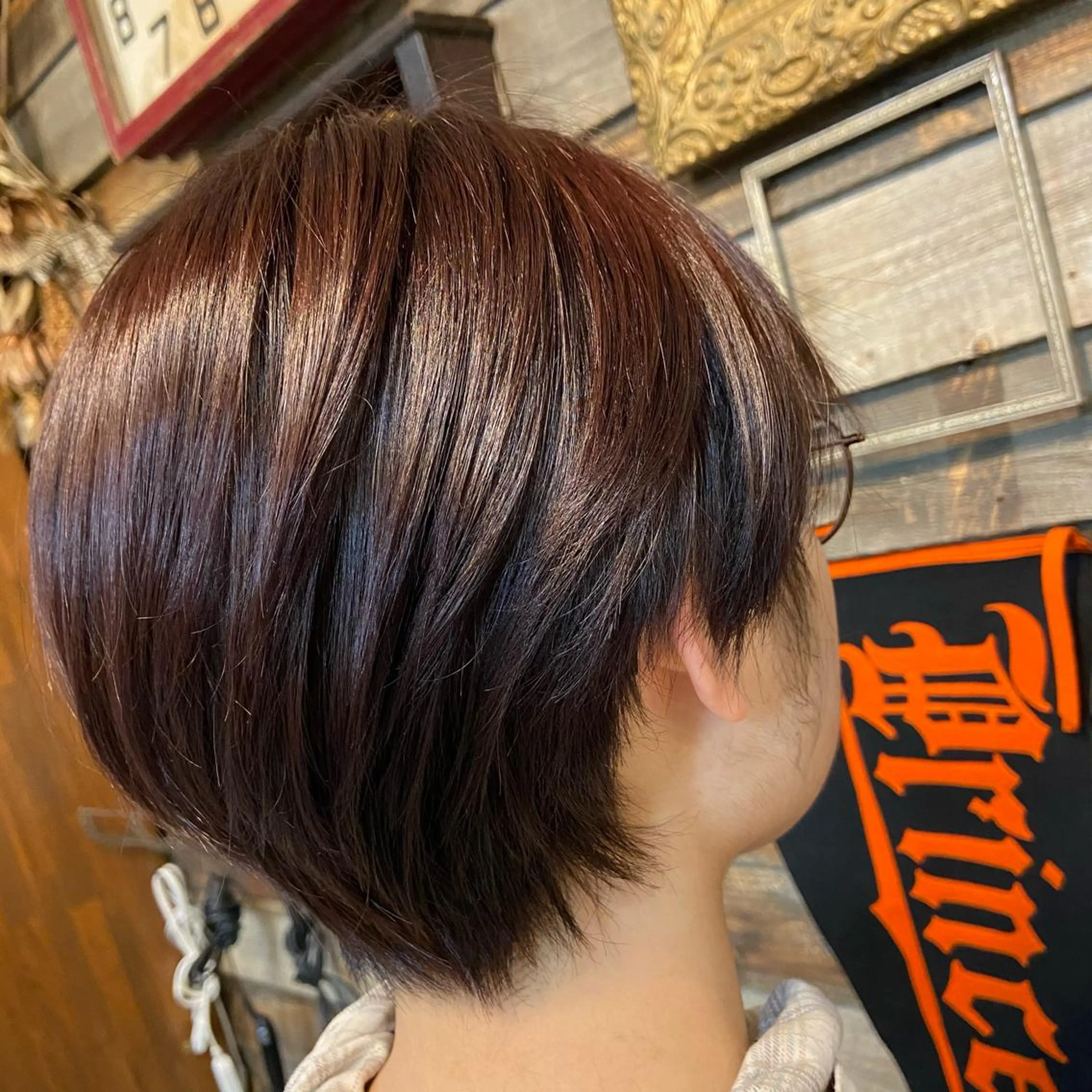 ショート カラー ヘアカラー RuBell所属・川崎 かなでのヘアスタイル