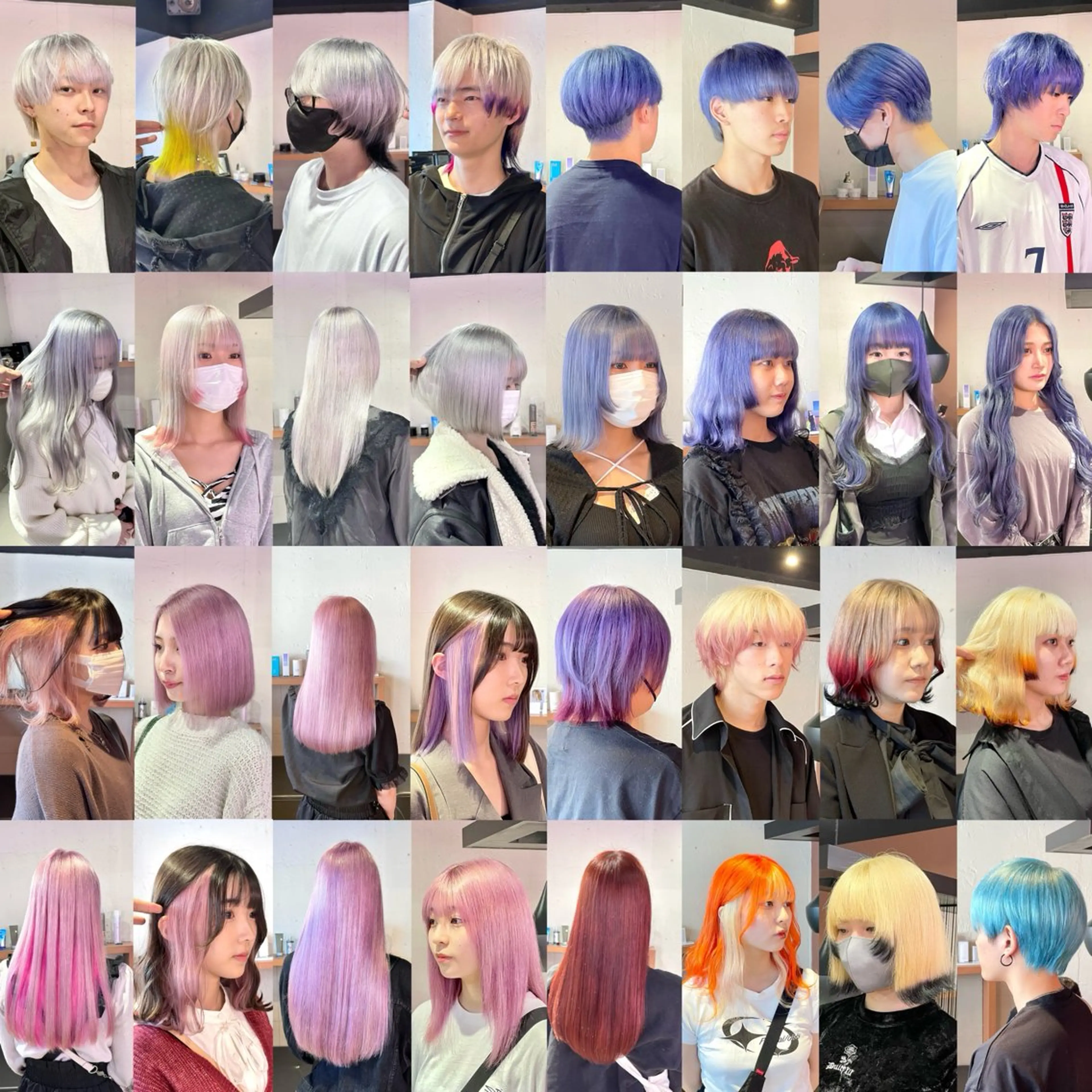 カラー 髪質改善/ブリーチ /長山遼太郎のヘアスタイル