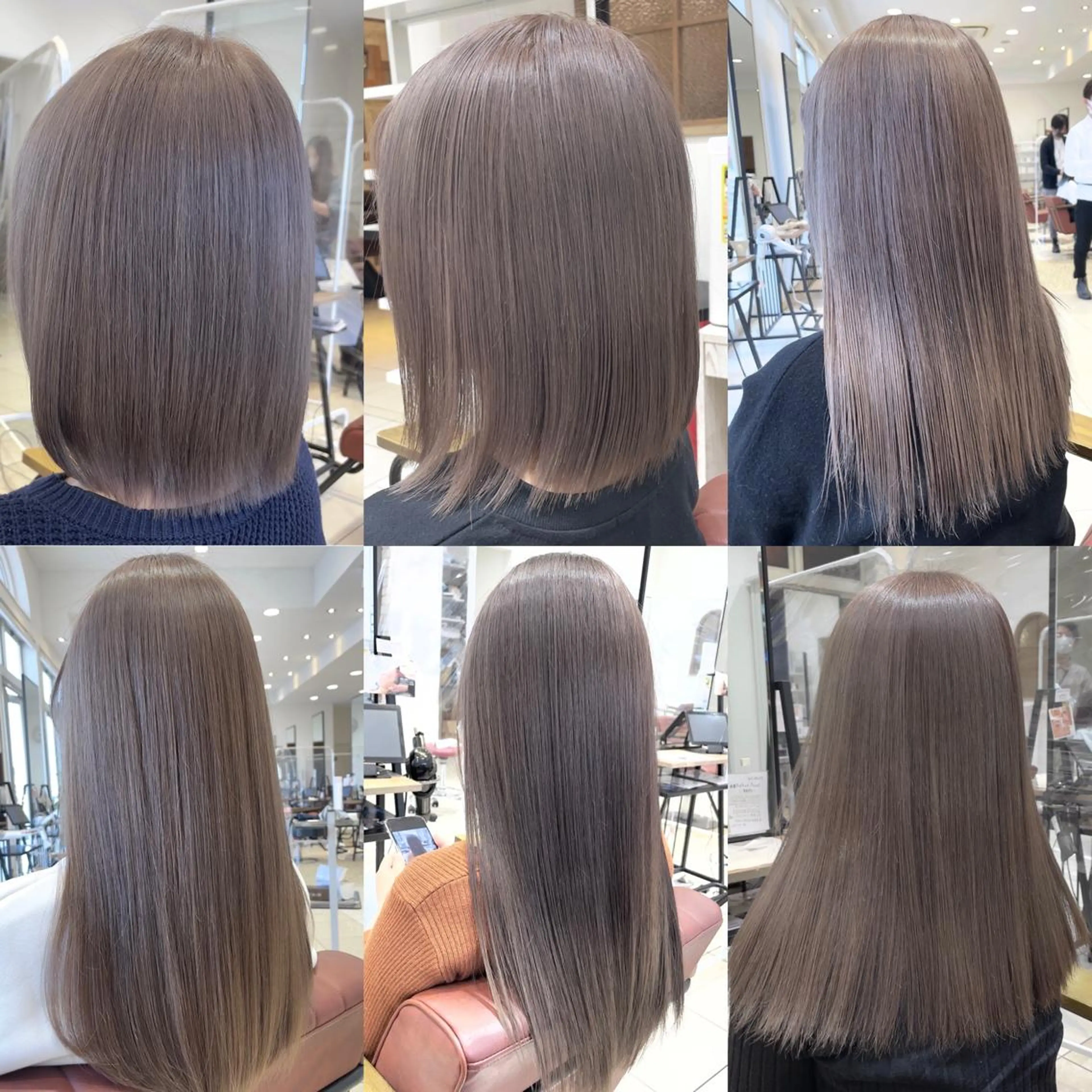 カラー グレージュ ミルクティーグレージュ ブリーチカラー特化/ 戸崎祐冶のヘアスタイル