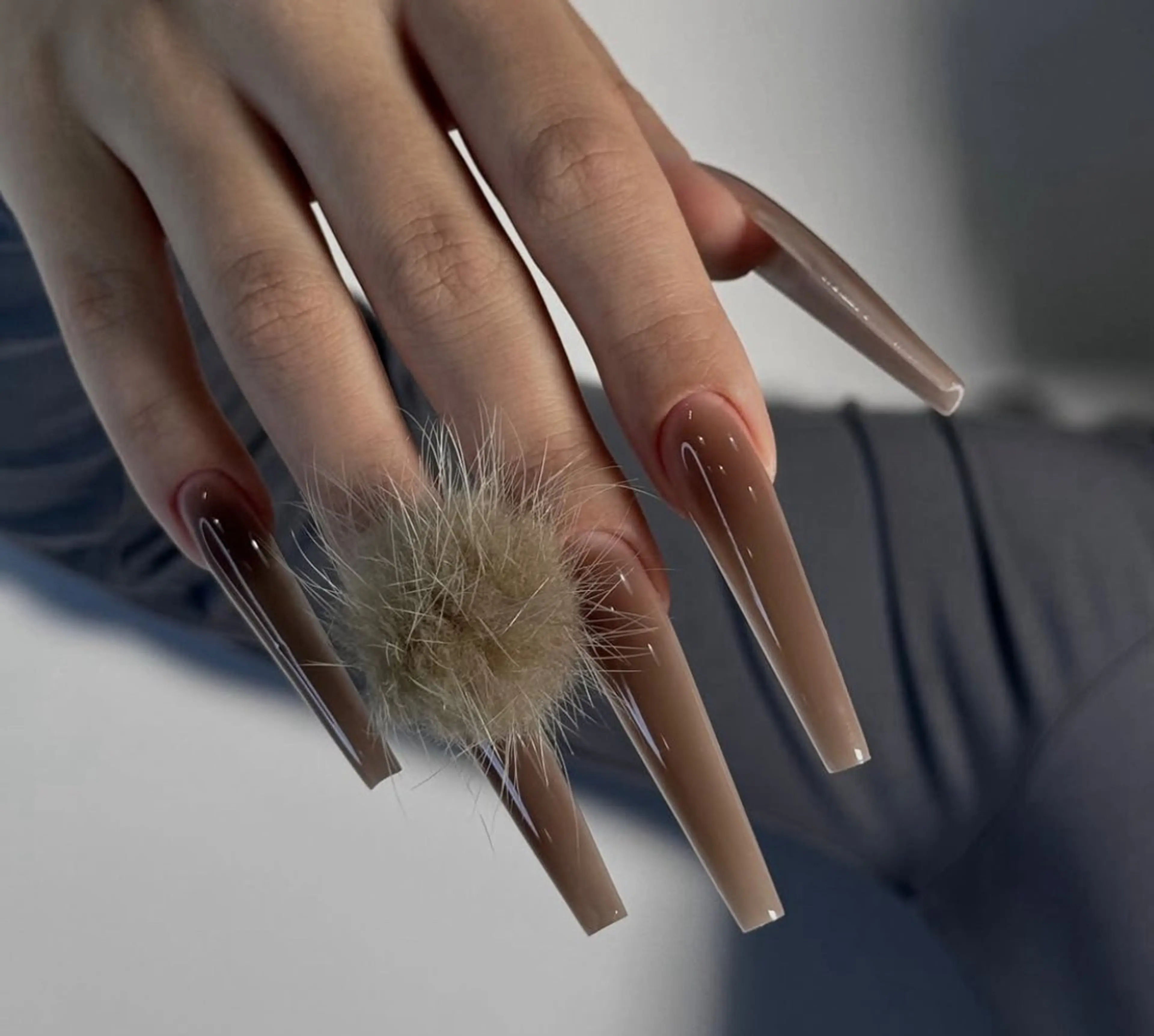 ネイル フレンチネイル ジェルネイル ガラスフレンチ ハロウィン ハート ハンドネイル H.baby Nail Salonのネイルデザイン