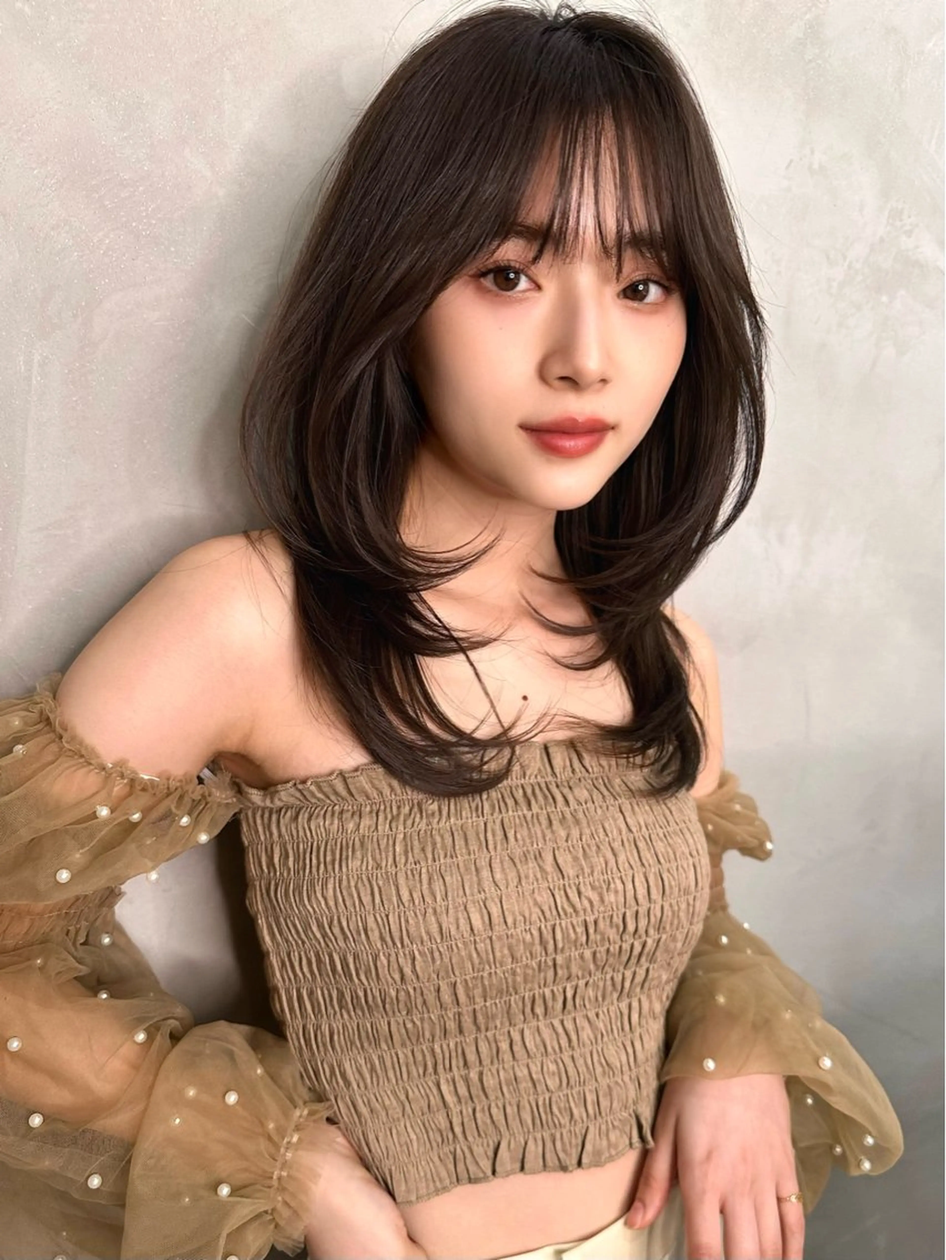 ミディアム GLROW 大宮のヘアスタイル