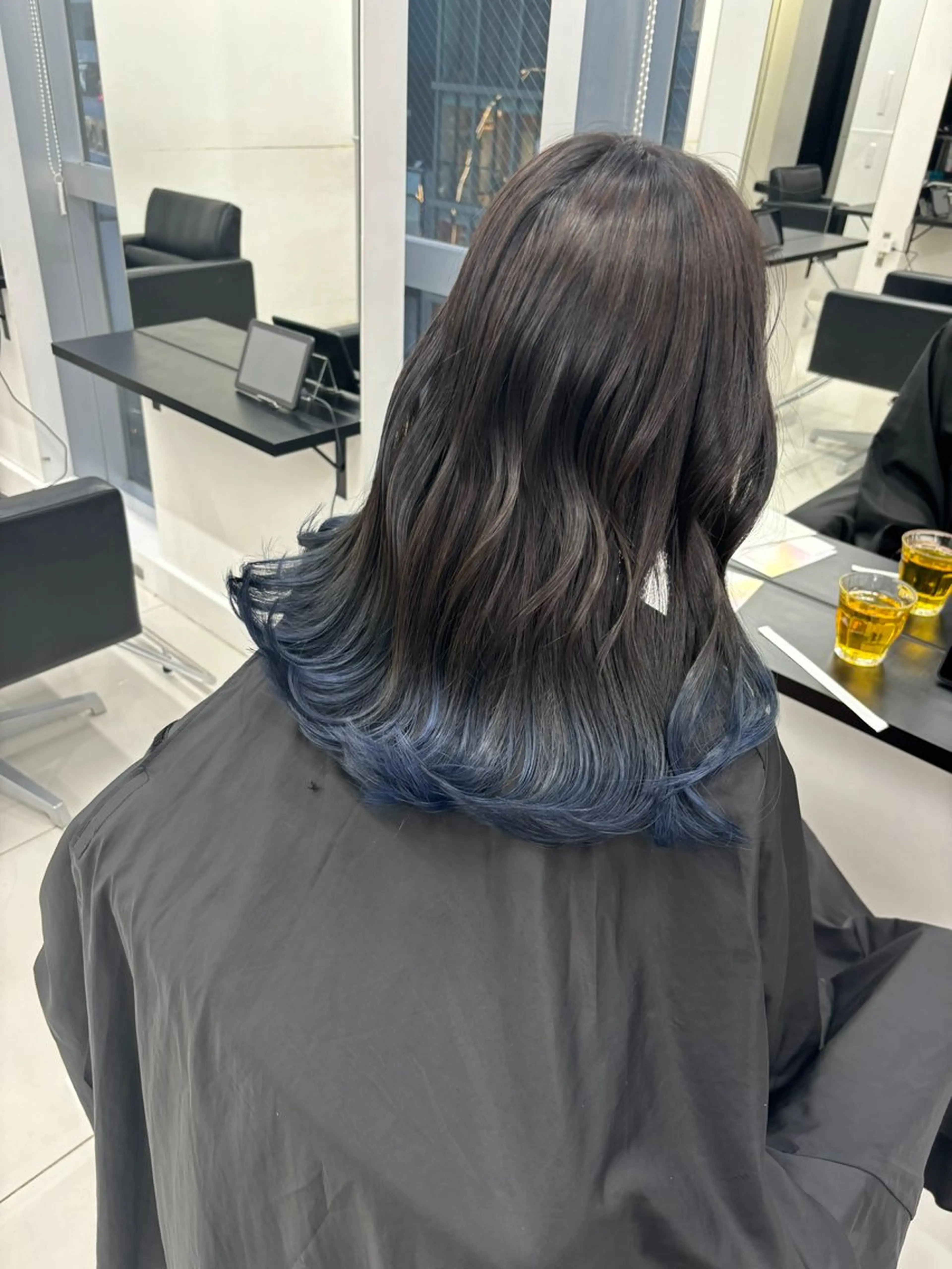 ミディアム カラー グラデーションカラー ヘアカラー トリートメント ⭐️無料！カット モデル募集⭐️夕貴のヘアスタイル