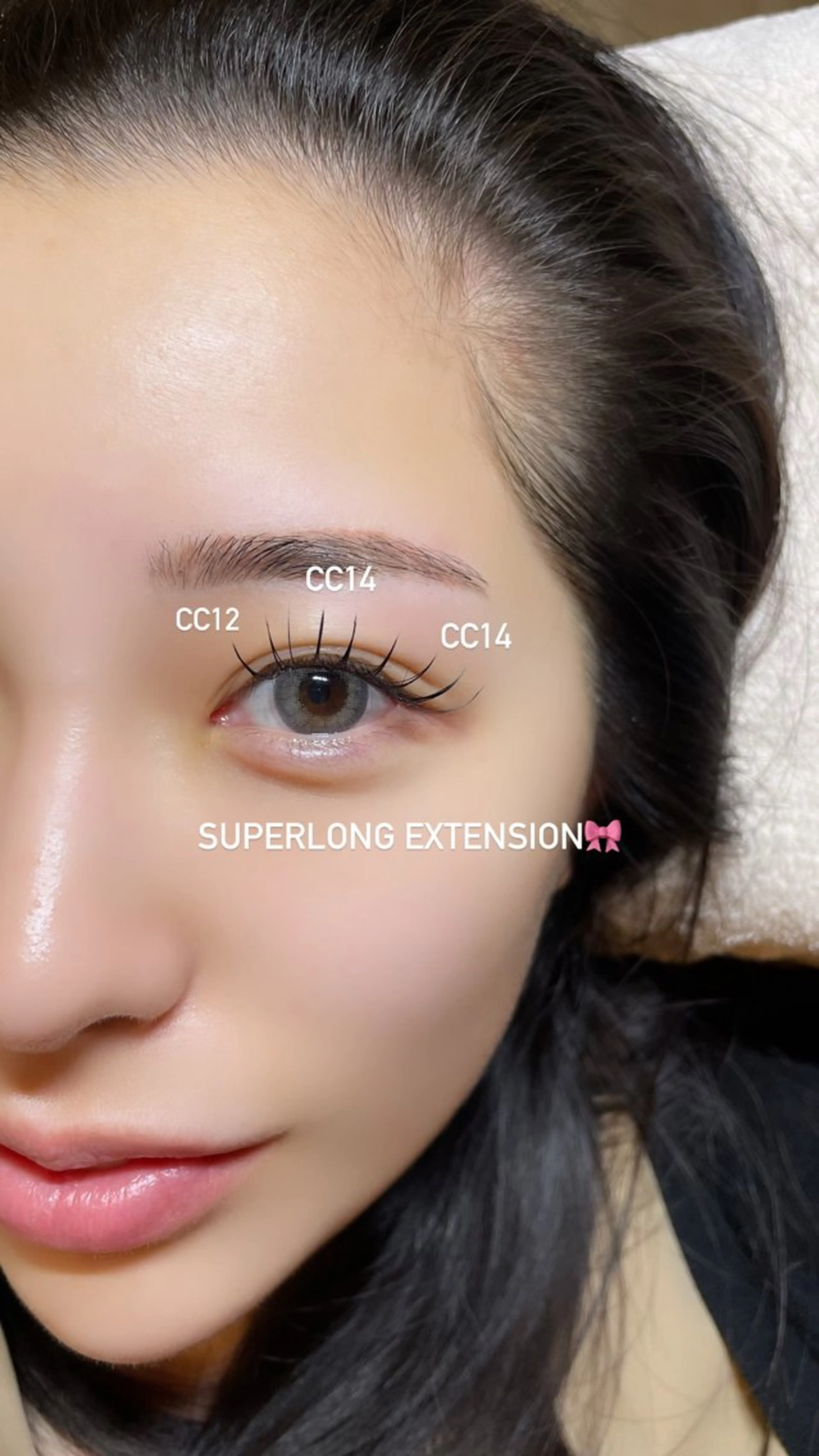 マツエク・マツパ 束感まつ毛 フラットラッシュ sua所属・noilashroo m恵比寿🎀Rukaのマツエク・マツパデザイン