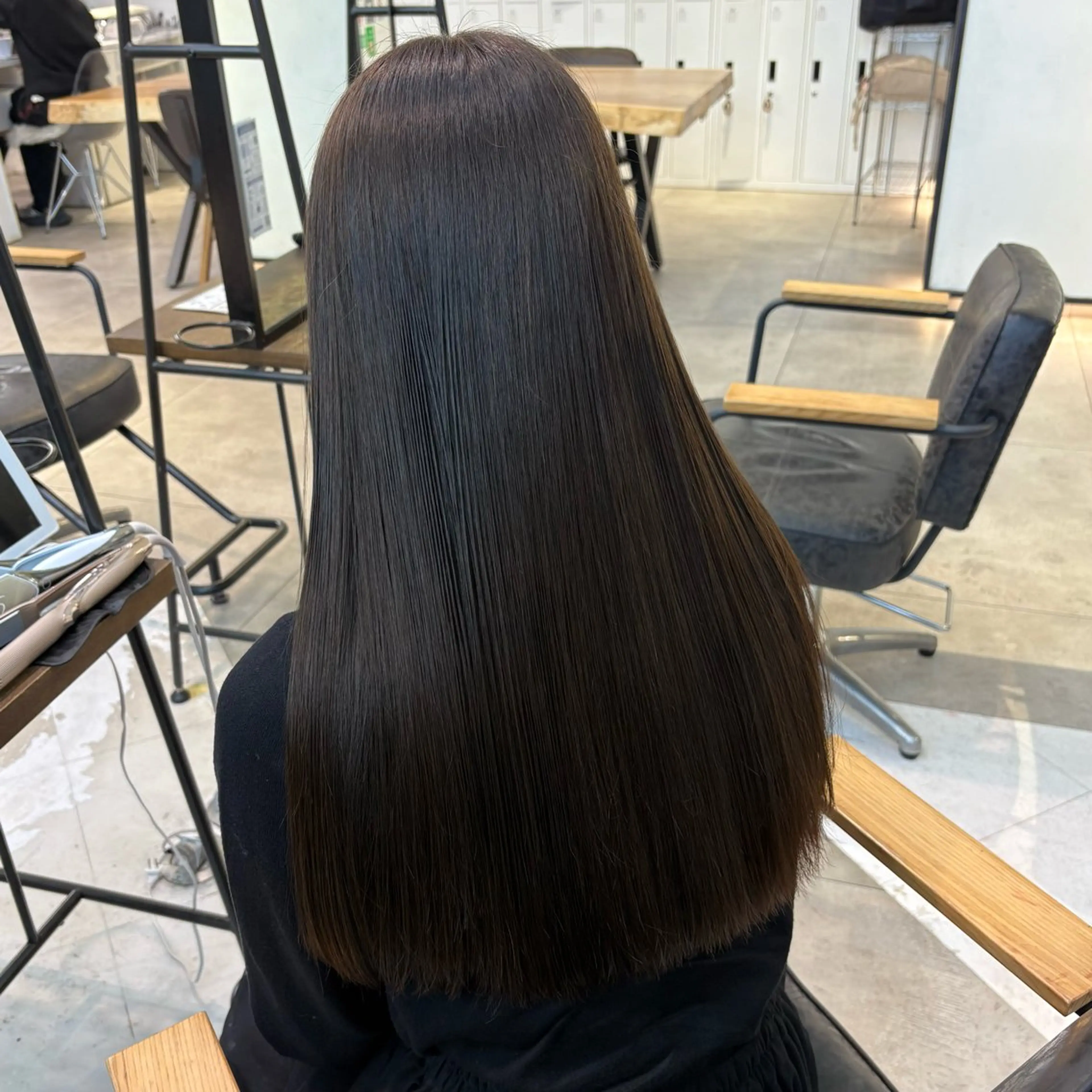 カラー ヘアカラー 透明感カラー/レイヤ ーカットりこ🤎🫧のヘアスタイル