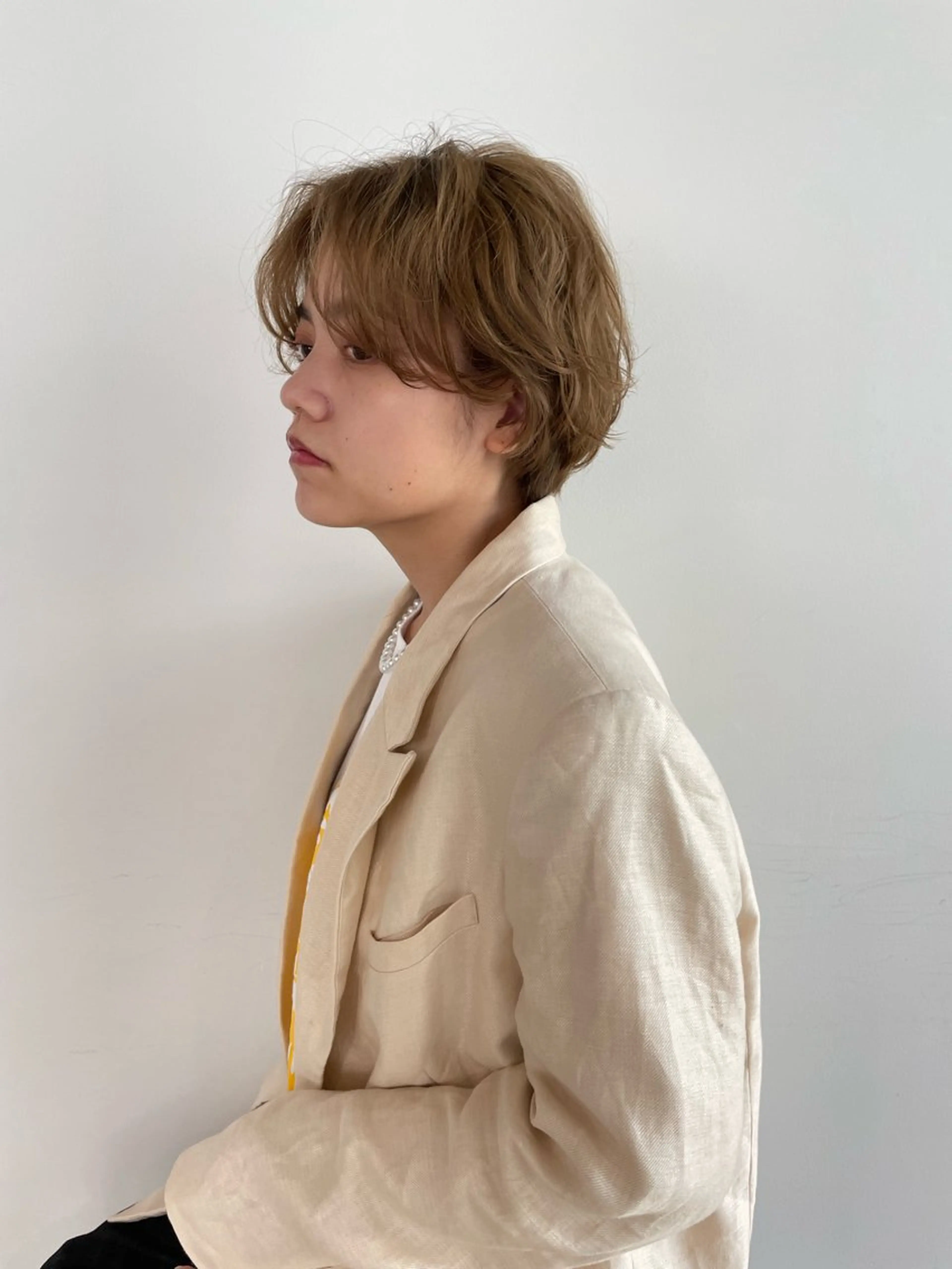 ショート パーマ chiharu ボブ/レイヤーのヘアスタイル