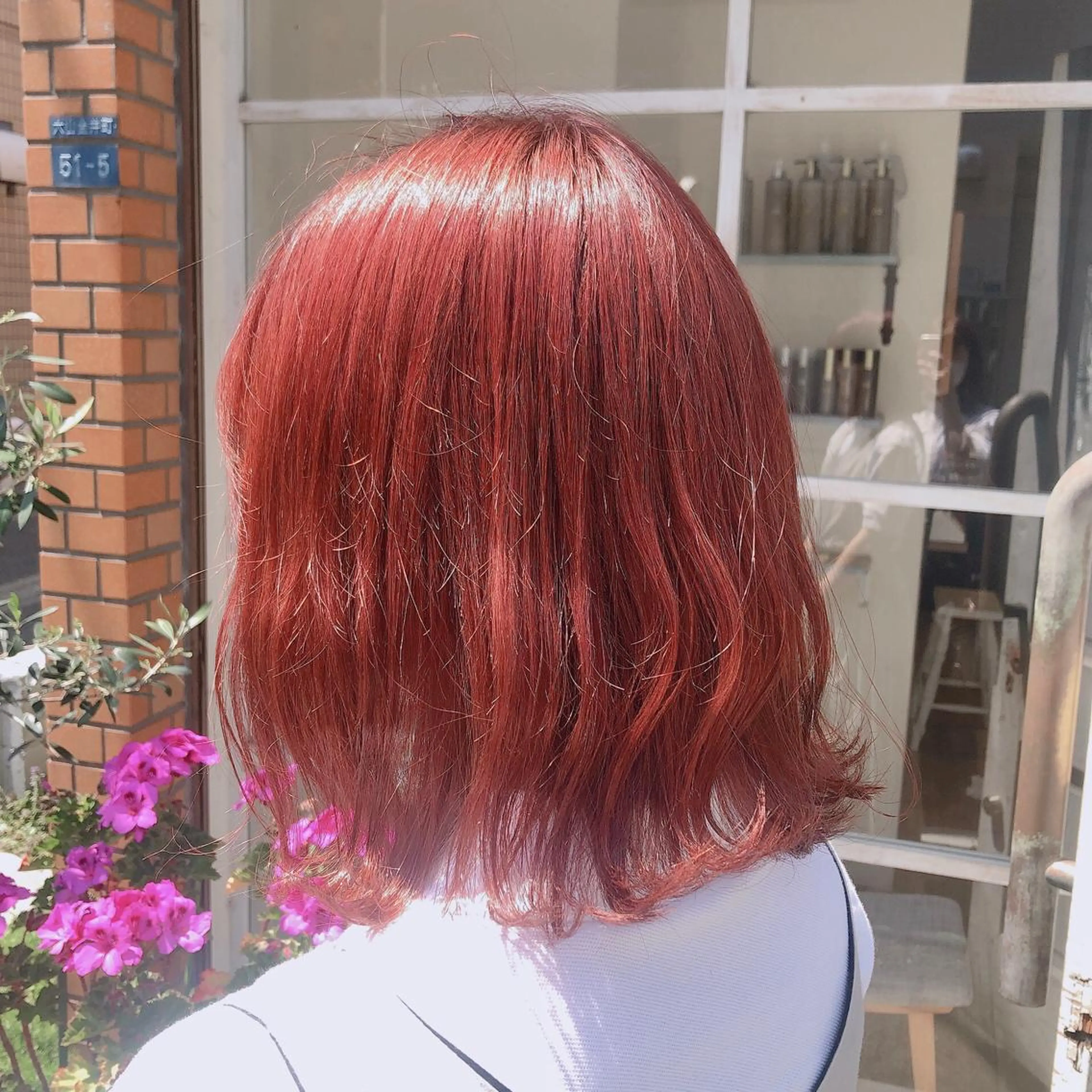 ミディアム モテ艶カラー 🎖さえきはるかのヘアスタイル