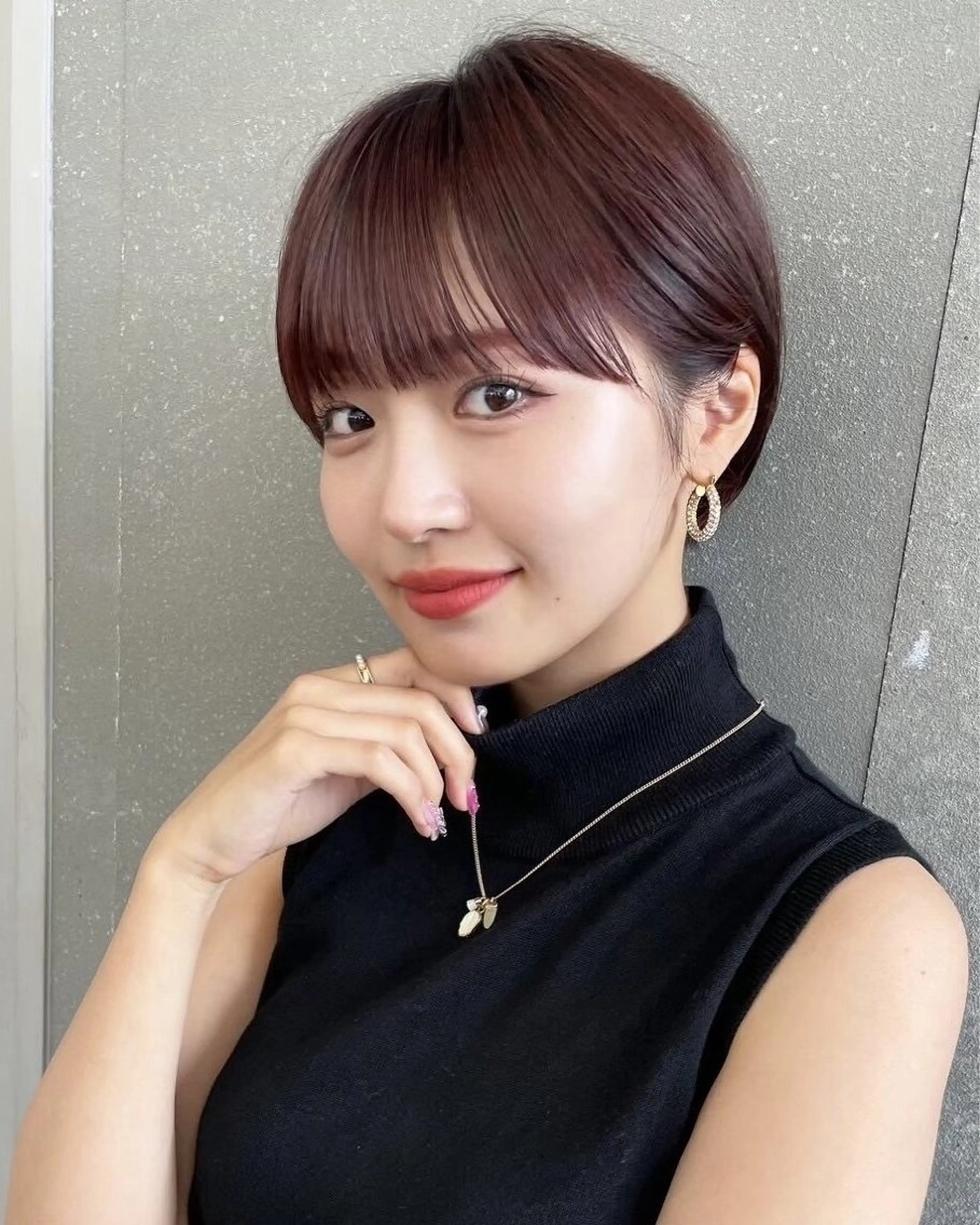 ショート カラー パーマ カット ヘアカラー 縮毛矯正 トリートメント Lond Bloom 天神ショート/ボブのヘアスタイル