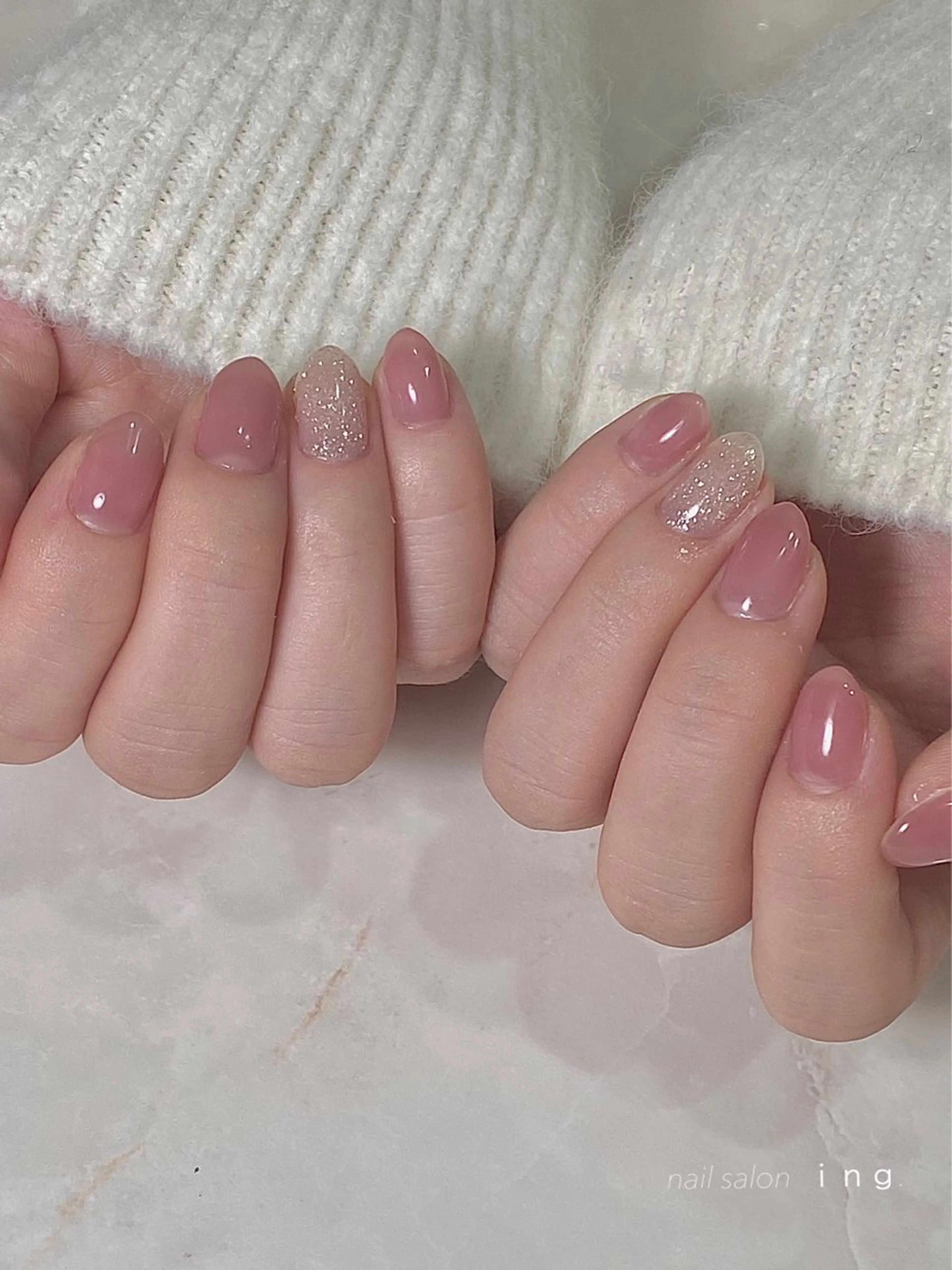 ネイル ワンカラーネイル ｉｎｇ .のネイルデザイン