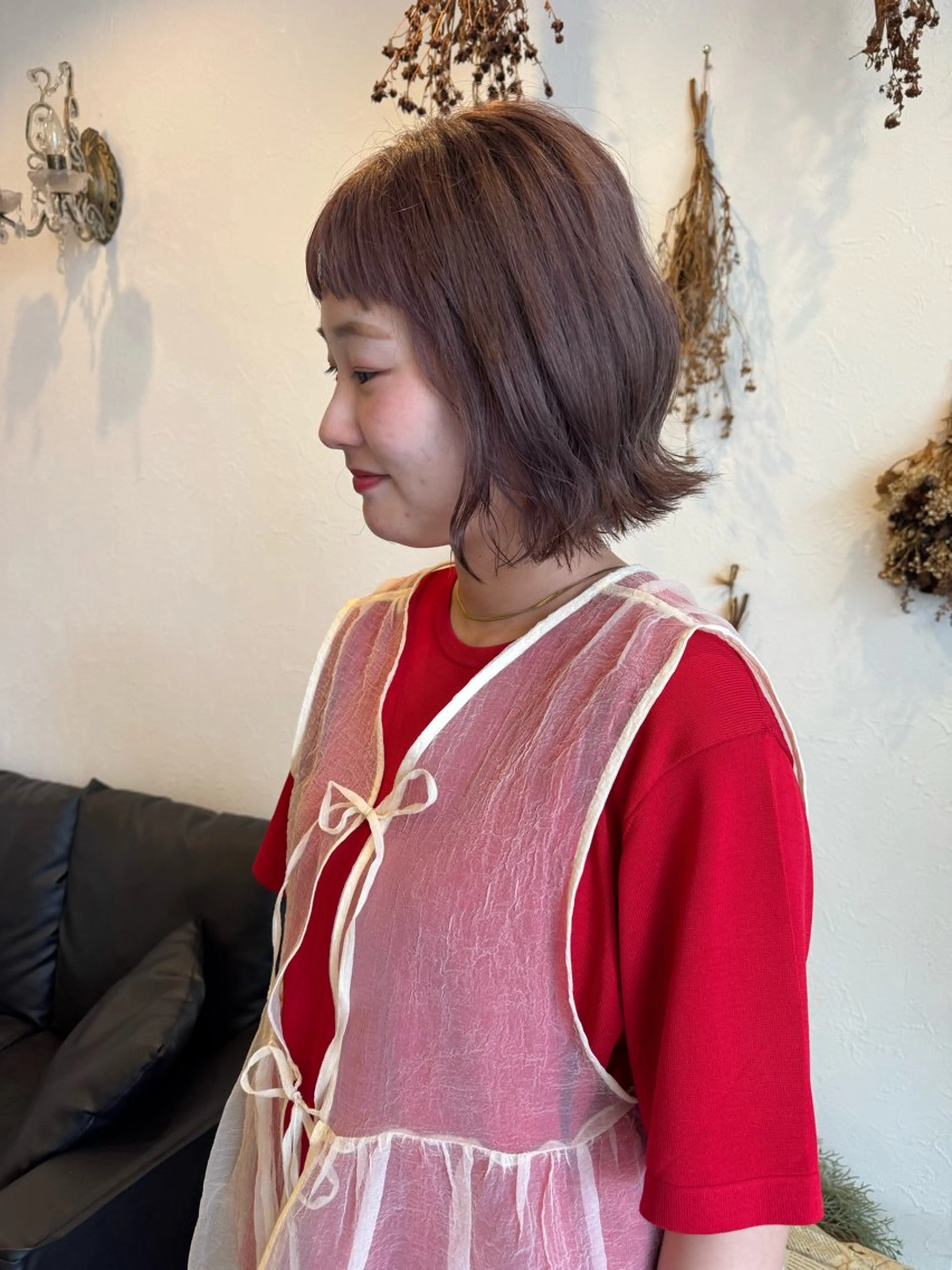 ショート カラー ベージュカラー ピンクカラー ピンクベージュ ヘアカラー m ā l o.🌷 サカモトマイコのヘアスタイル