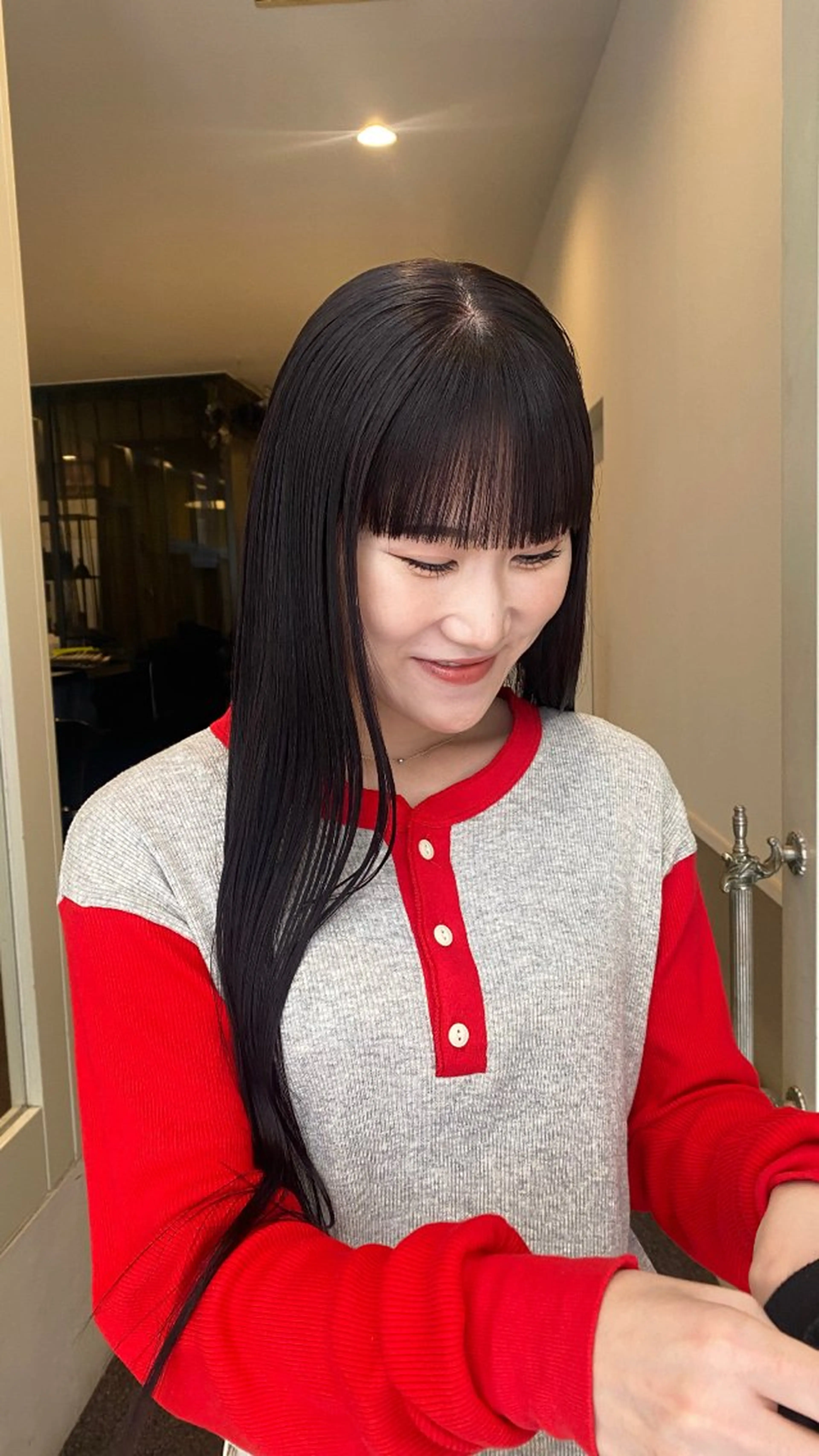 カラー ゆいな/大阪🎀 透明感カラー😳🫧のヘアスタイル