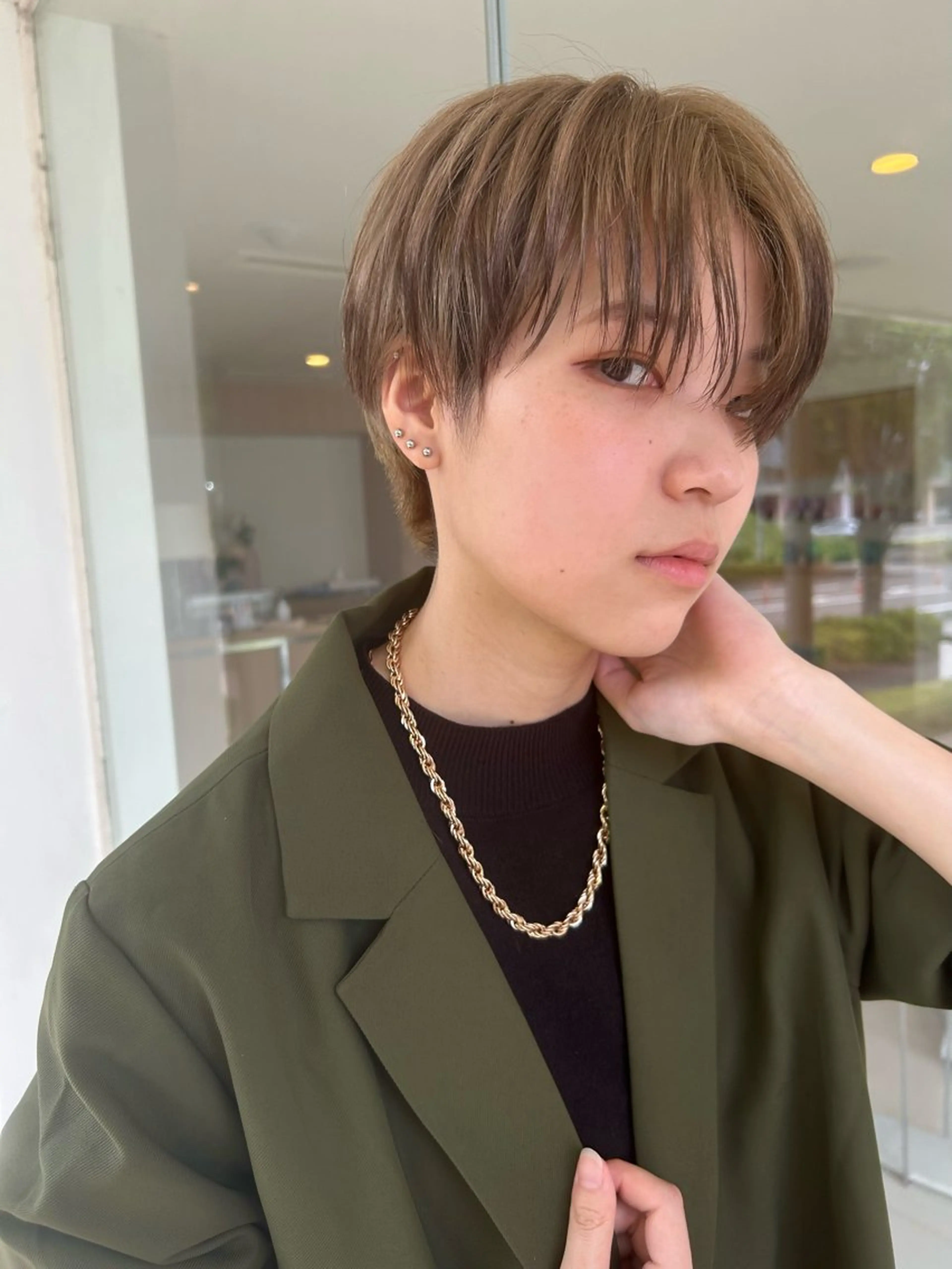 ショート 高本 明日香のヘアスタイル