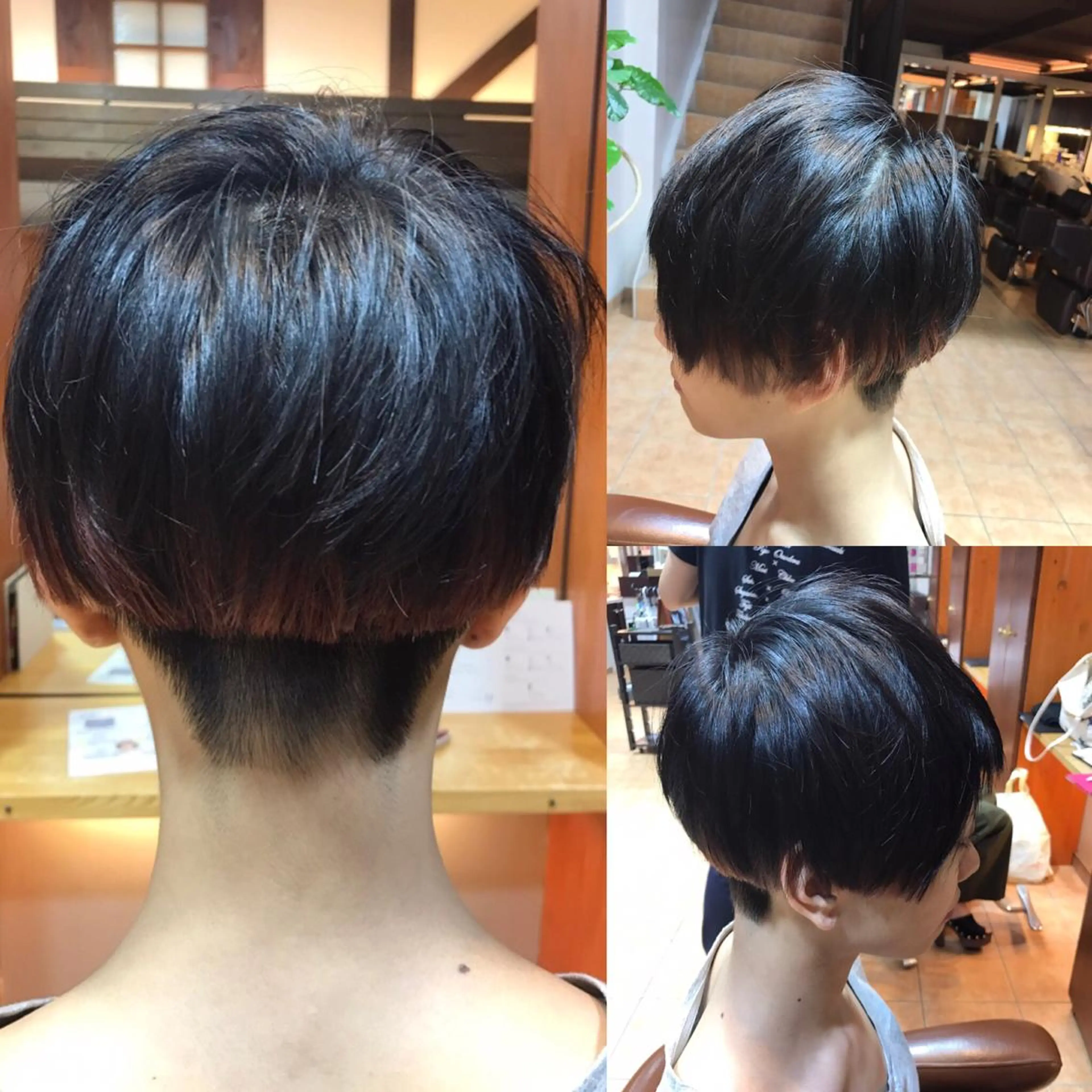 ショート カラー ✂︎ショート、ボブ、 レイヤー🩵YUMIのヘアスタイル