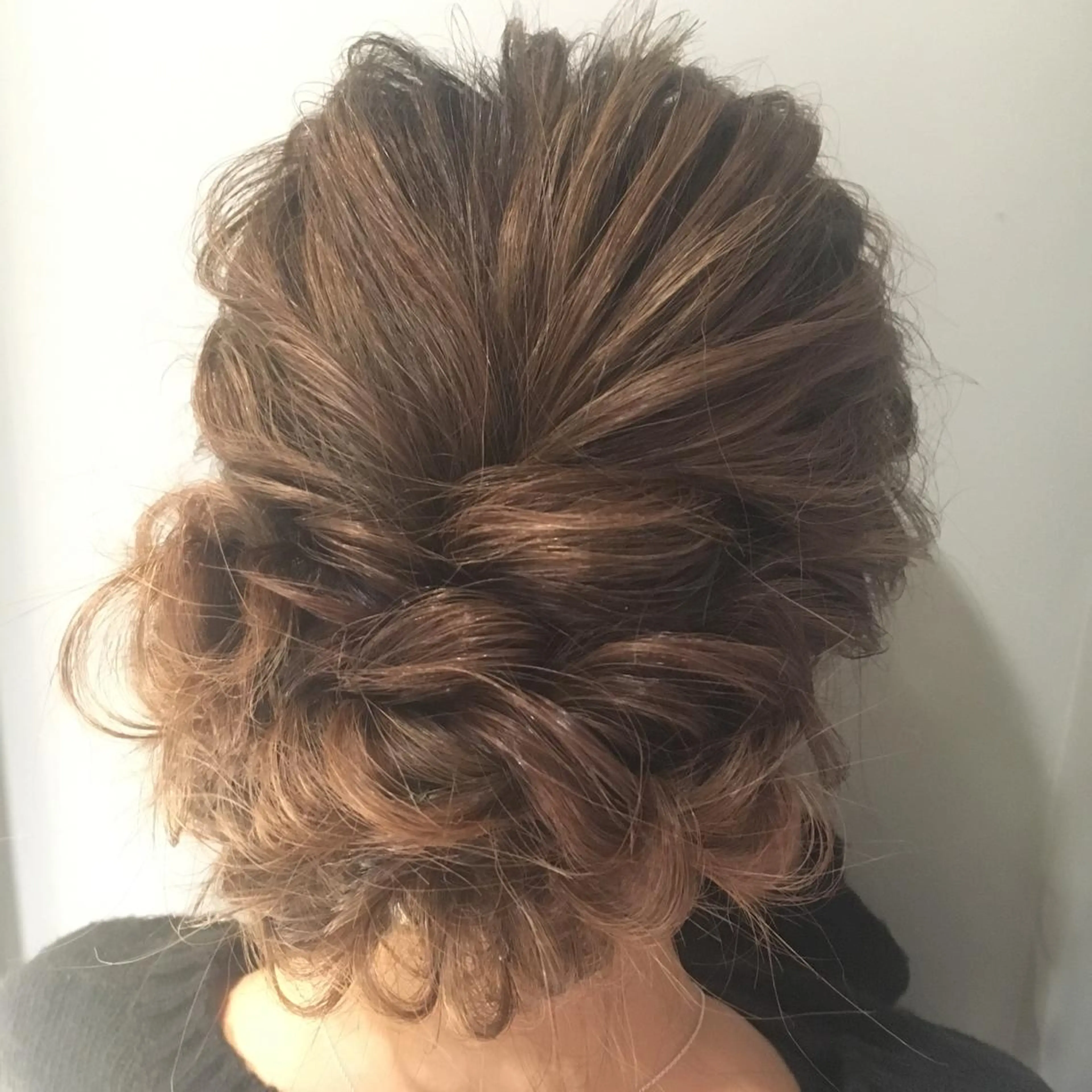 ミディアム ヘアアレンジ 田中 アキオのヘアスタイル