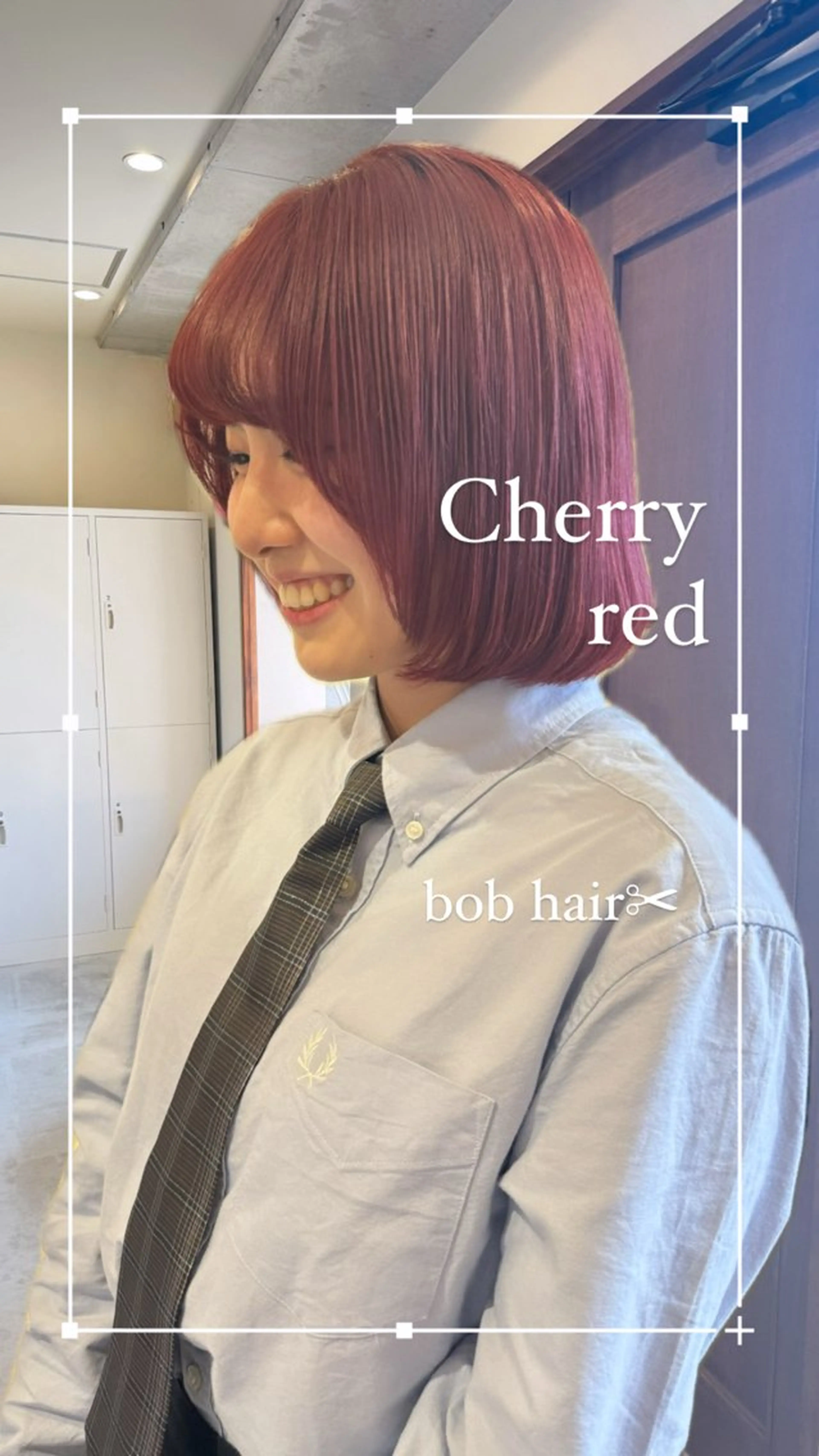 ショート カラー カット ヘアカラー トリートメント 梶川 利央奈のヘアスタイル