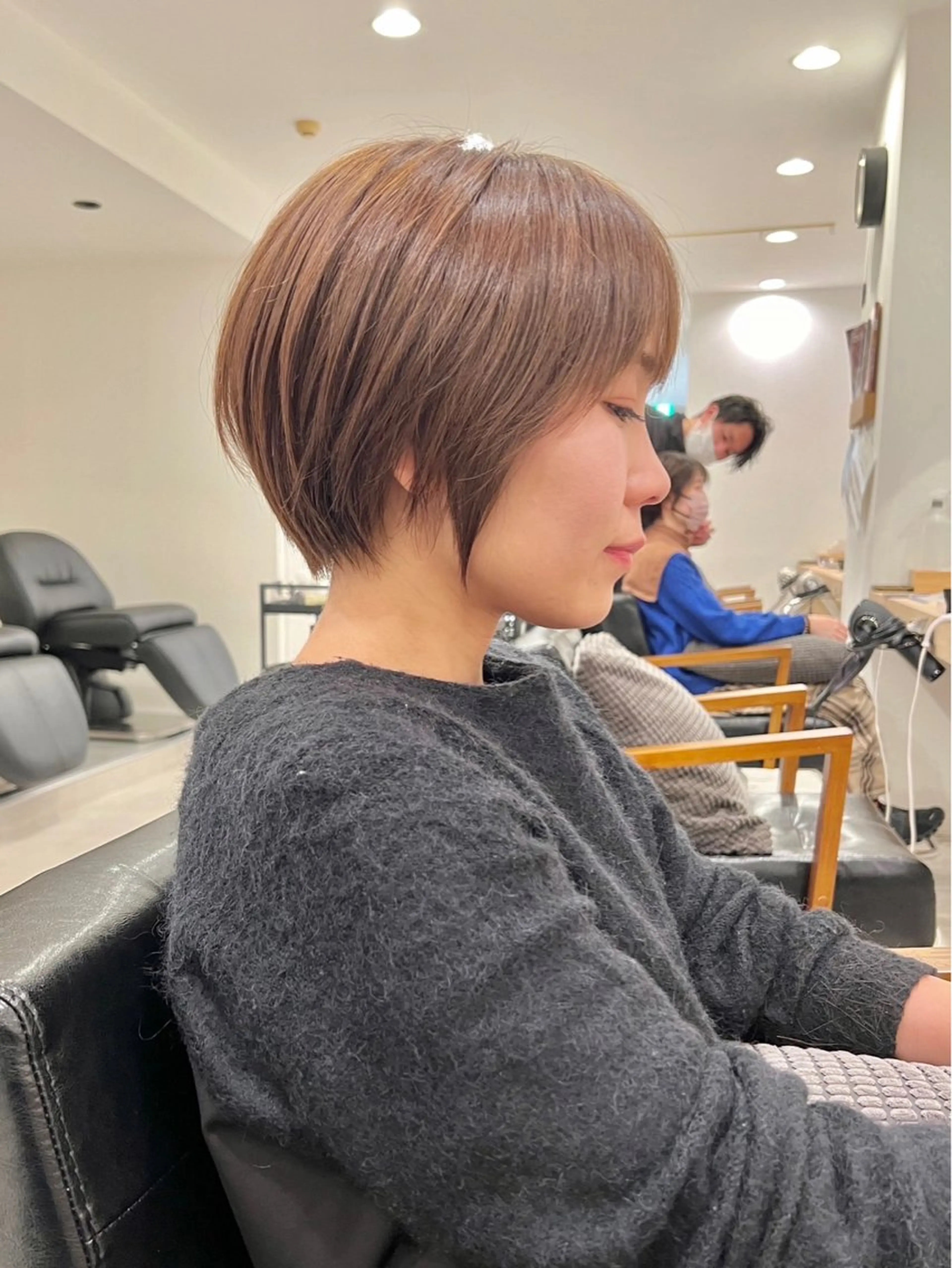 ショート 福井 茉菜美のヘアスタイル