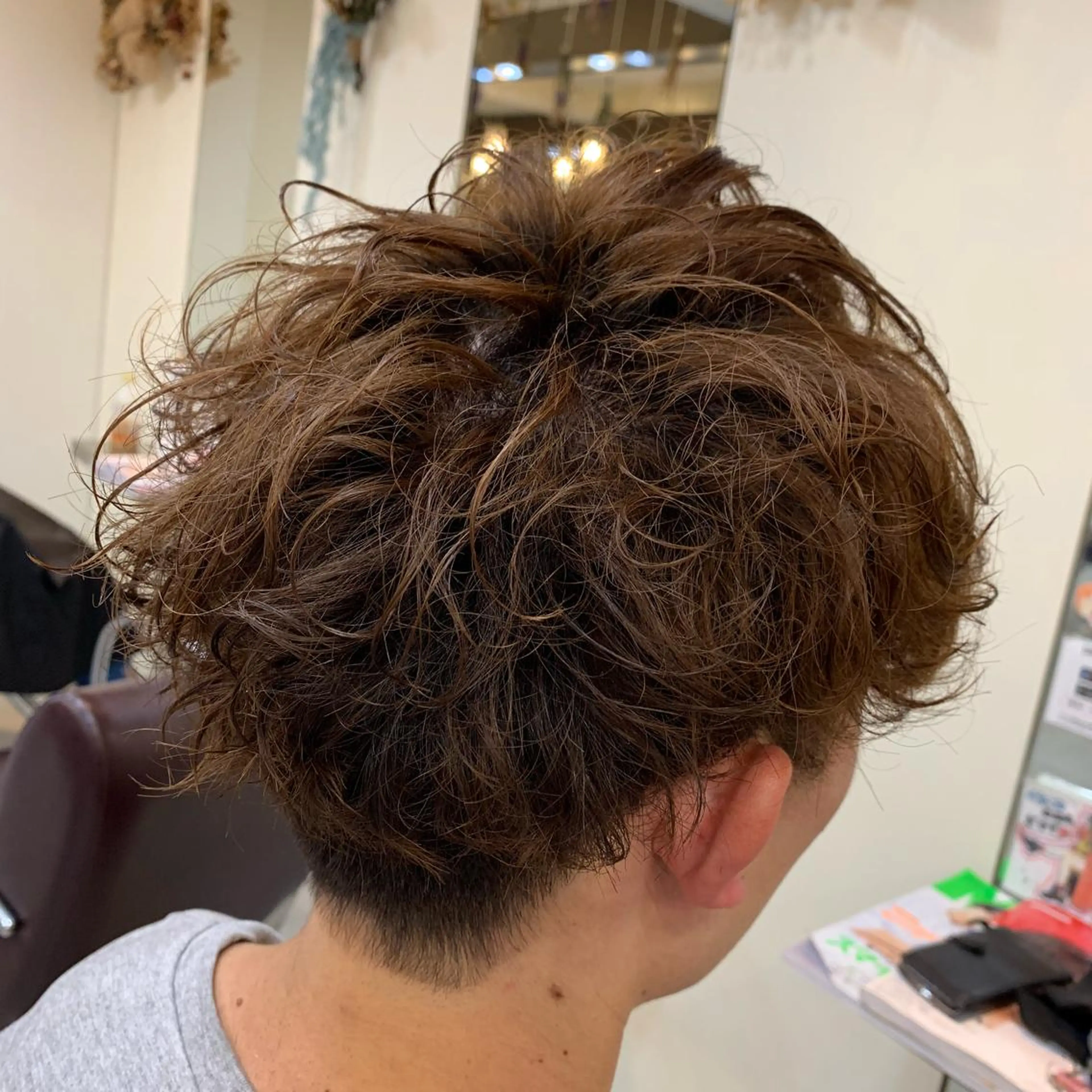 ショート パーマ メンズ AOI✩⡱ y2kネイルのネイルデザイン