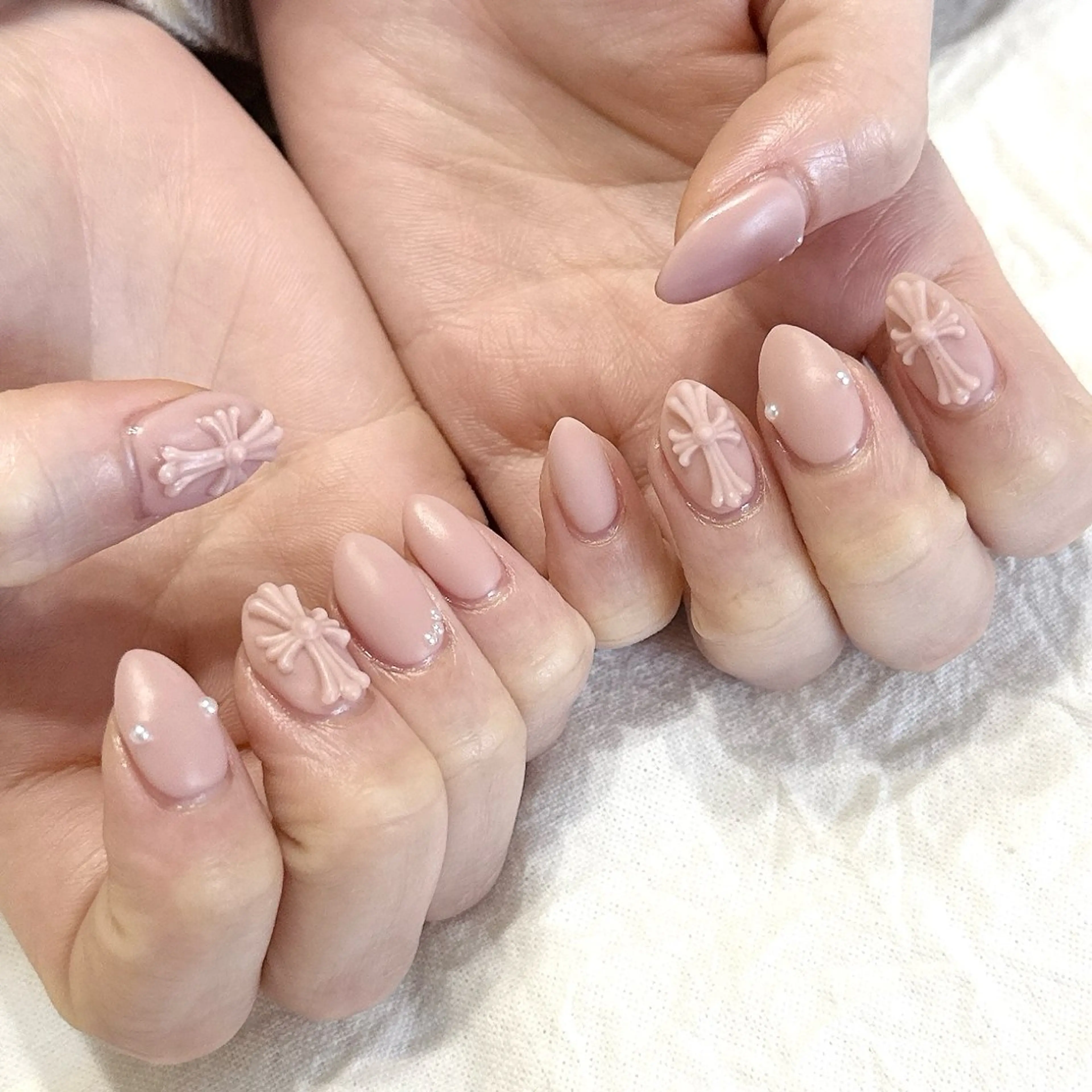 ネイル ジェルネイル マットネイル ハンドネイル peaberry nailのネイルデザイン
