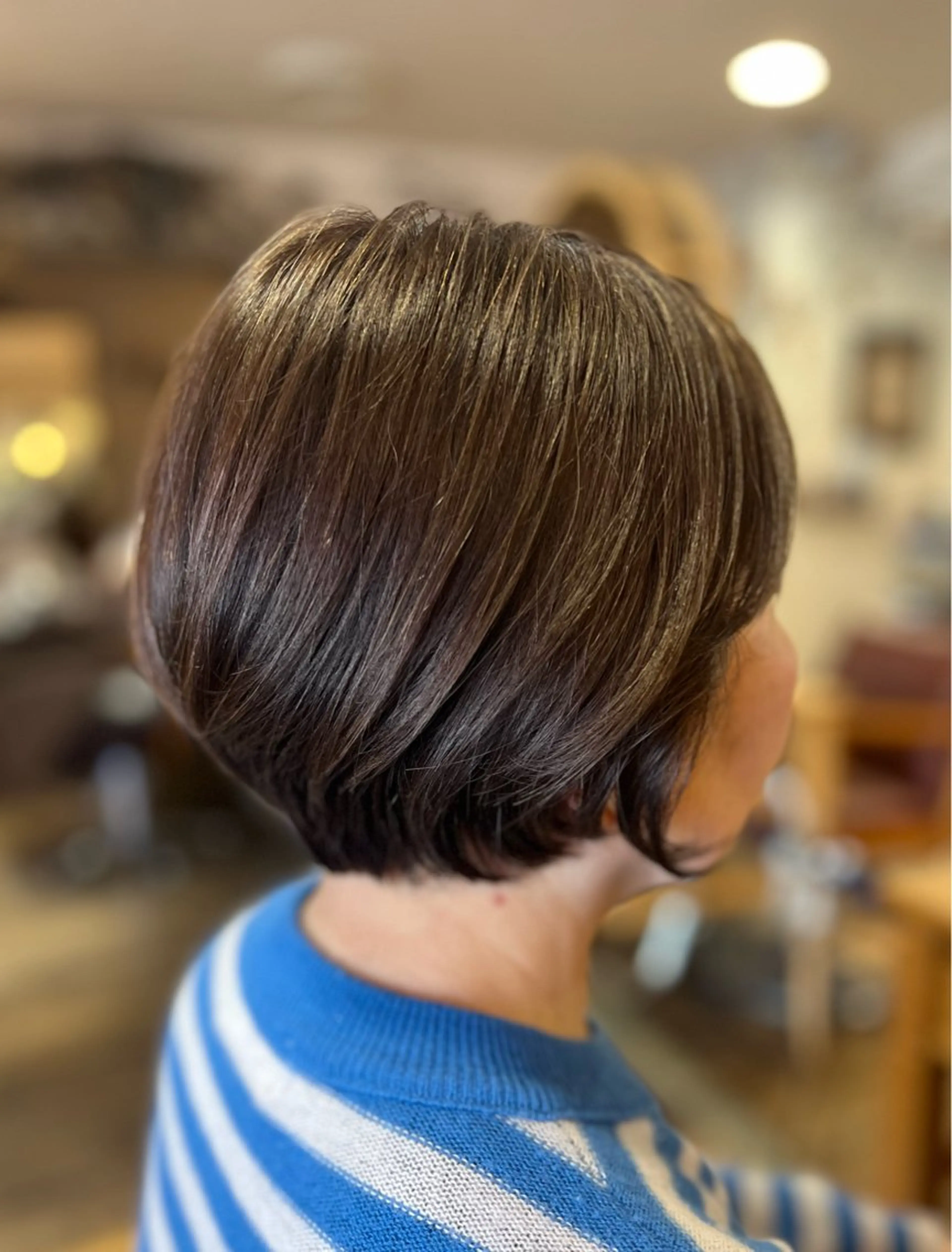 ショート カラー 丸みショート ショートヘア 小澤 真理子 ☀️アメリシュシュのヘアスタイル