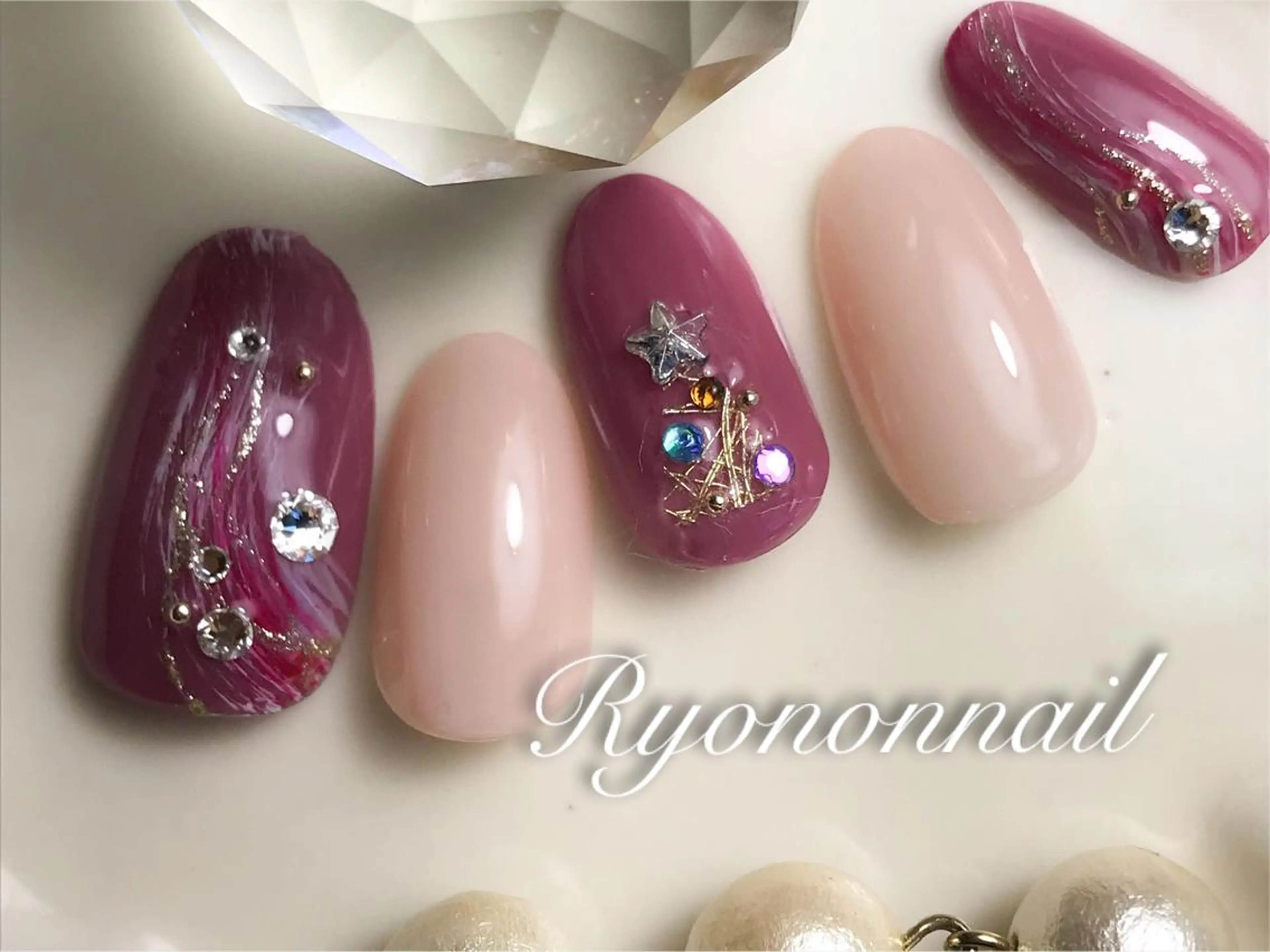 ネイル Ryononnail 上谷典子のネイルデザイン