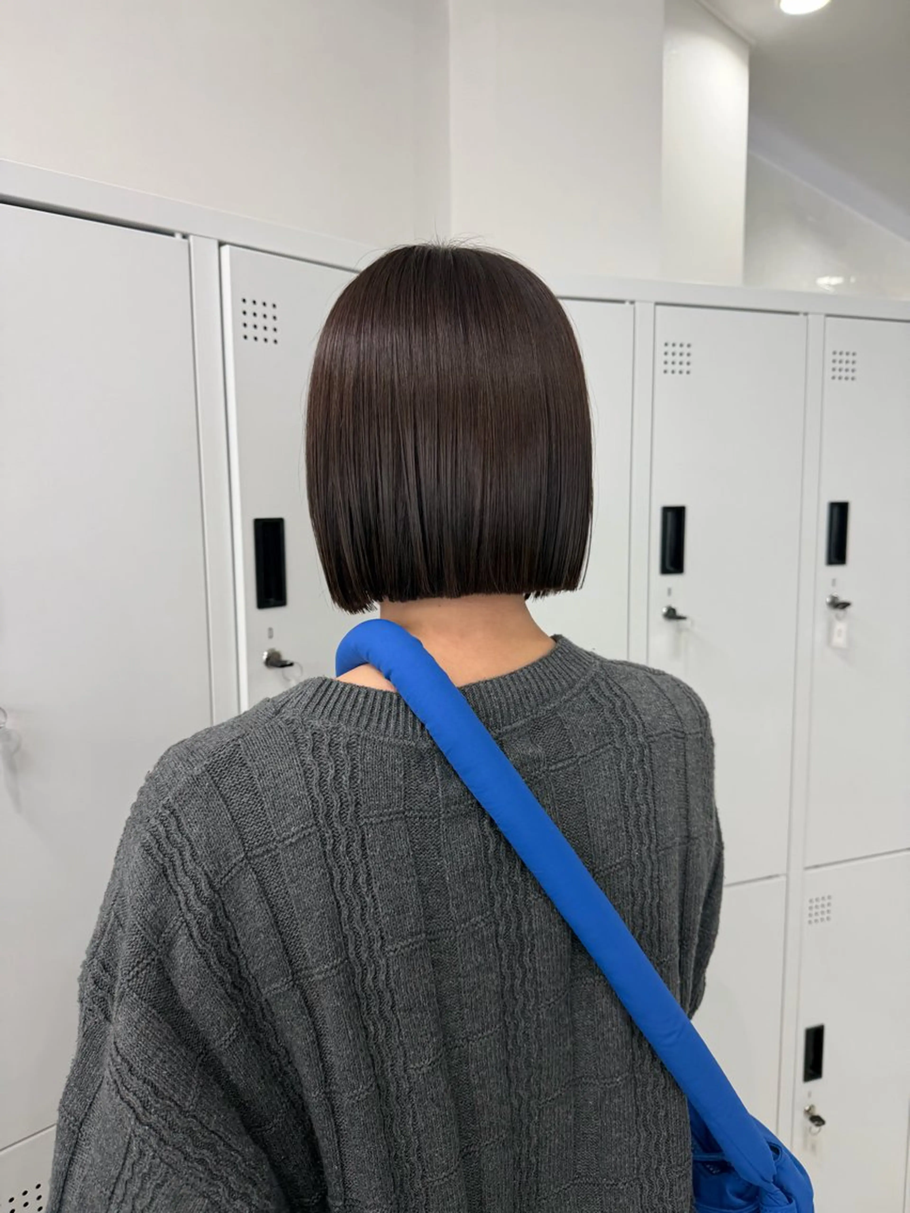 ショート カット タマシロカリン 艶カラー/レイヤーのヘアスタイル