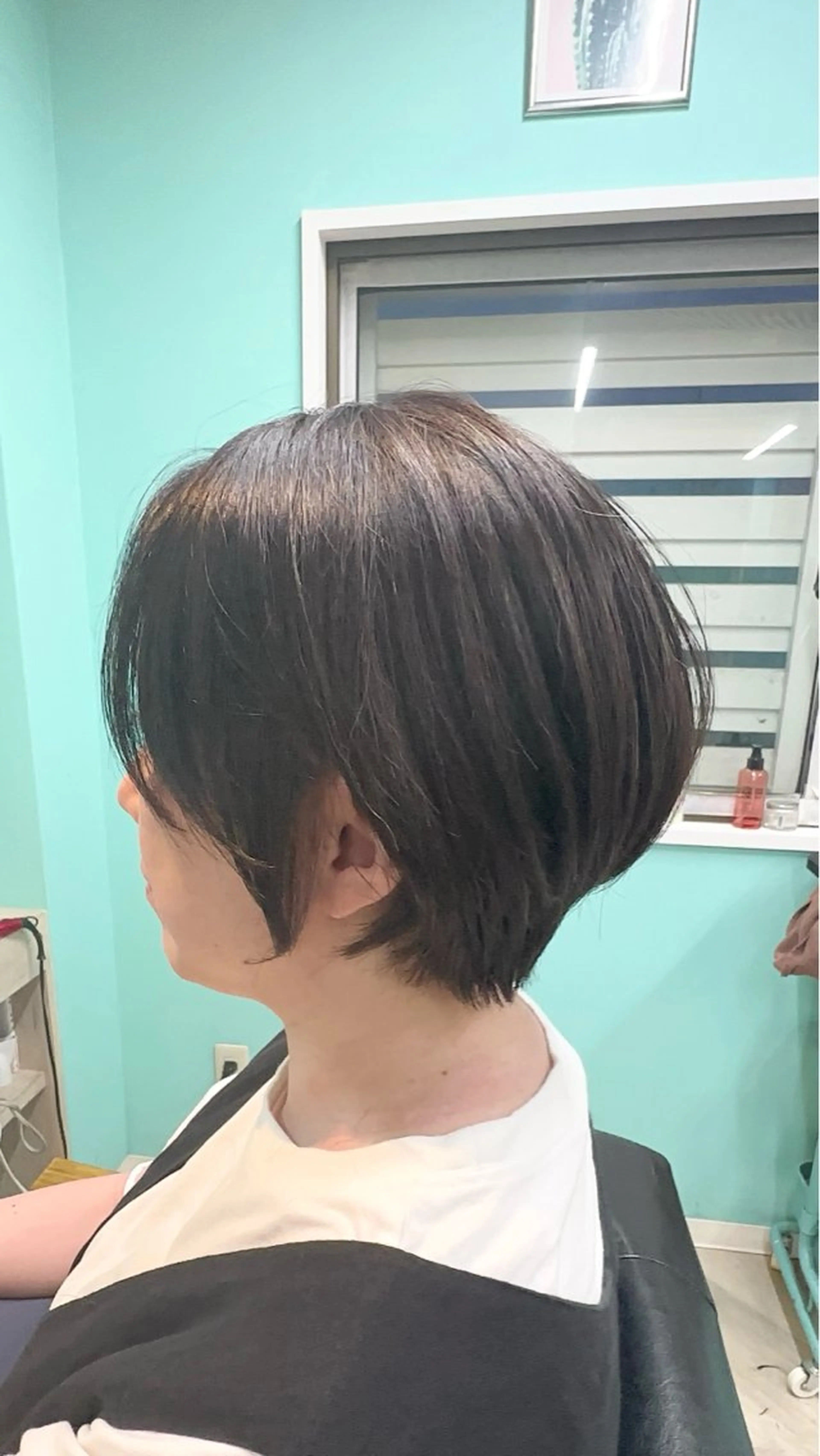 ショート カラー 柳井 健太のヘアスタイル