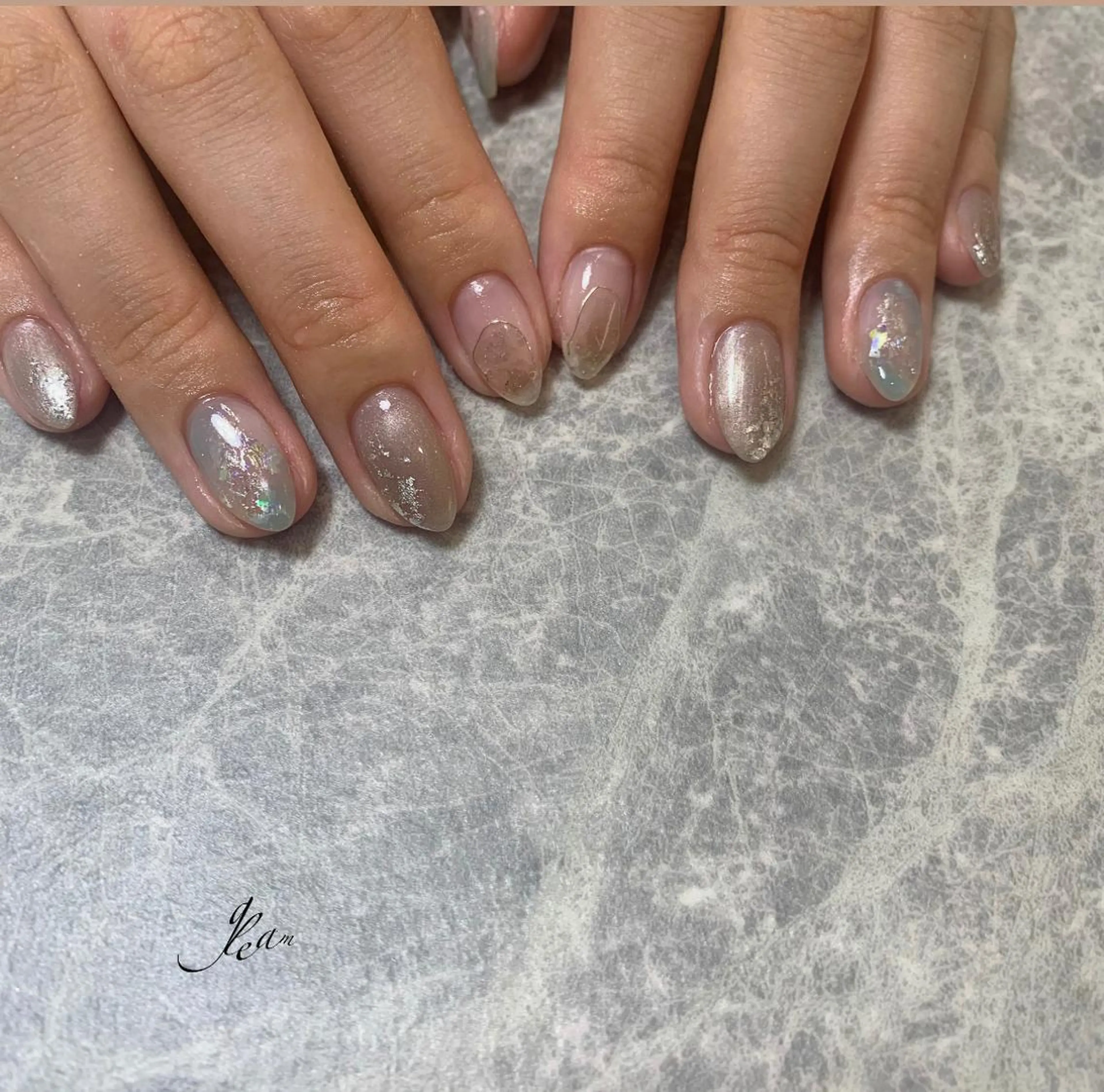 ネイル ハンドネイル gleam✴︎ sayakaのネイルデザイン