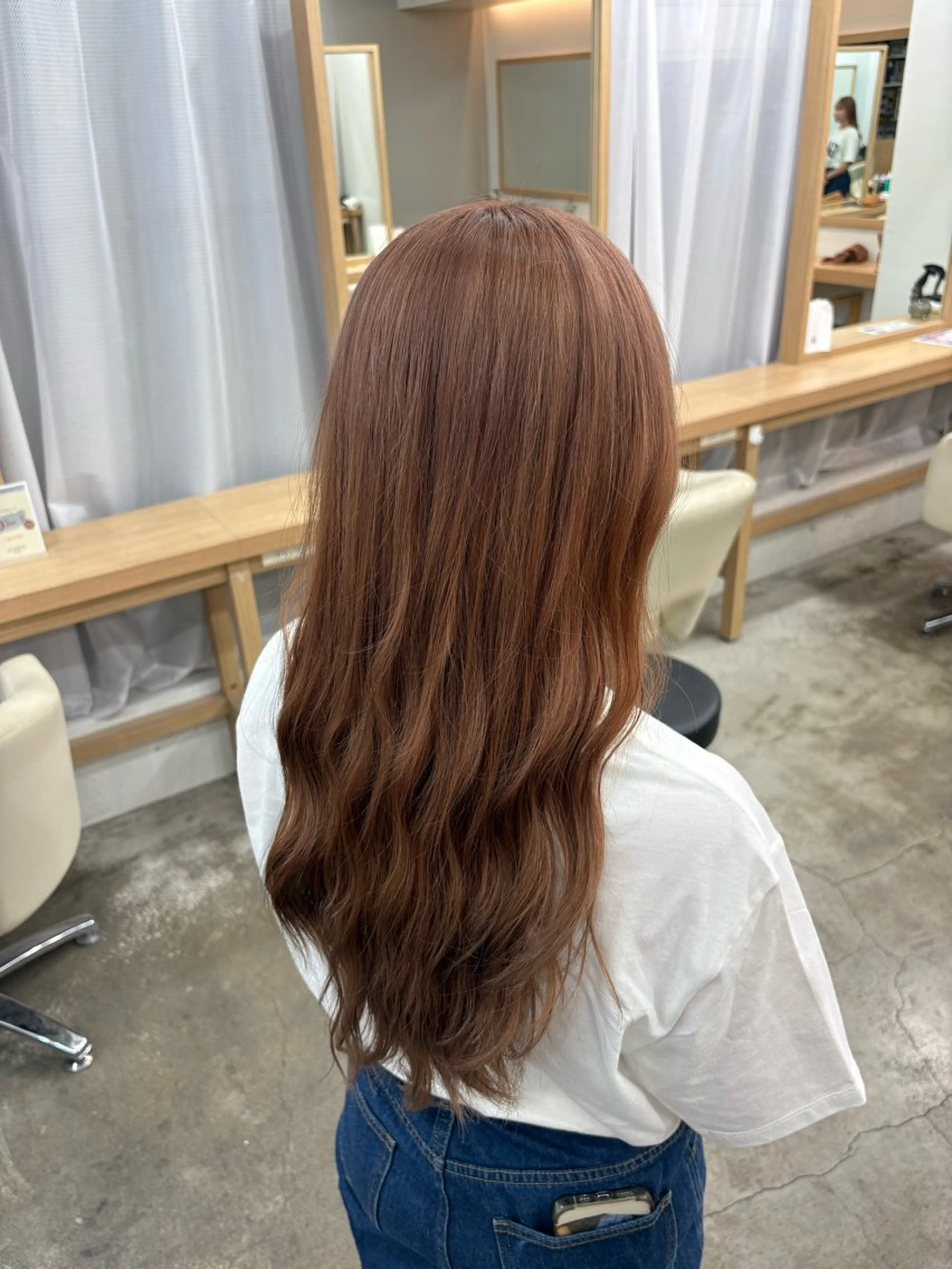 カラー ブリーチ 透明感カラー ブリーチなしカラー AITOKYOアキラ 渋谷/縮毛/パーマのヘアスタイル