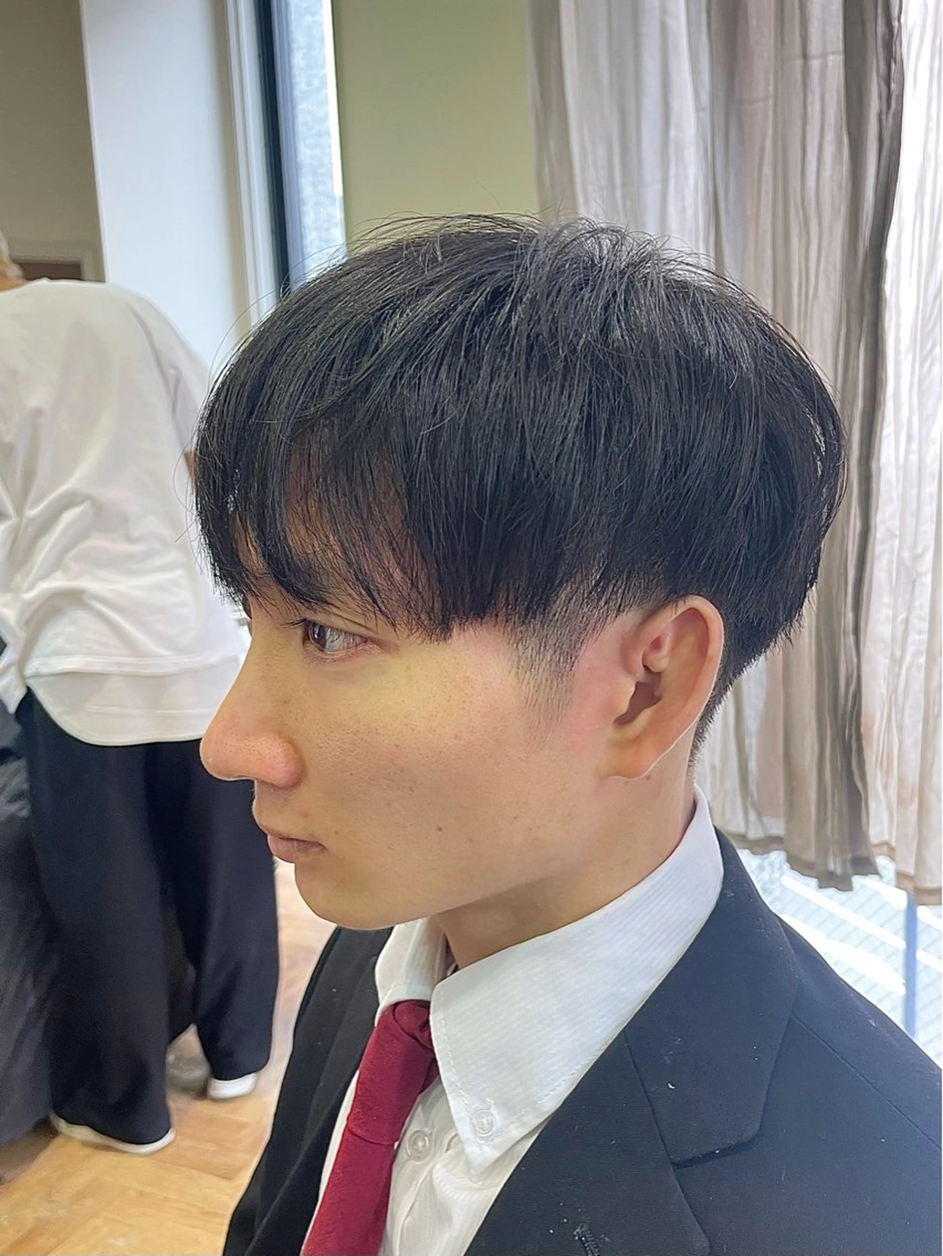 ショート メンズ マッシュ ショートヘア 溝口 槙里也のヘアスタイル