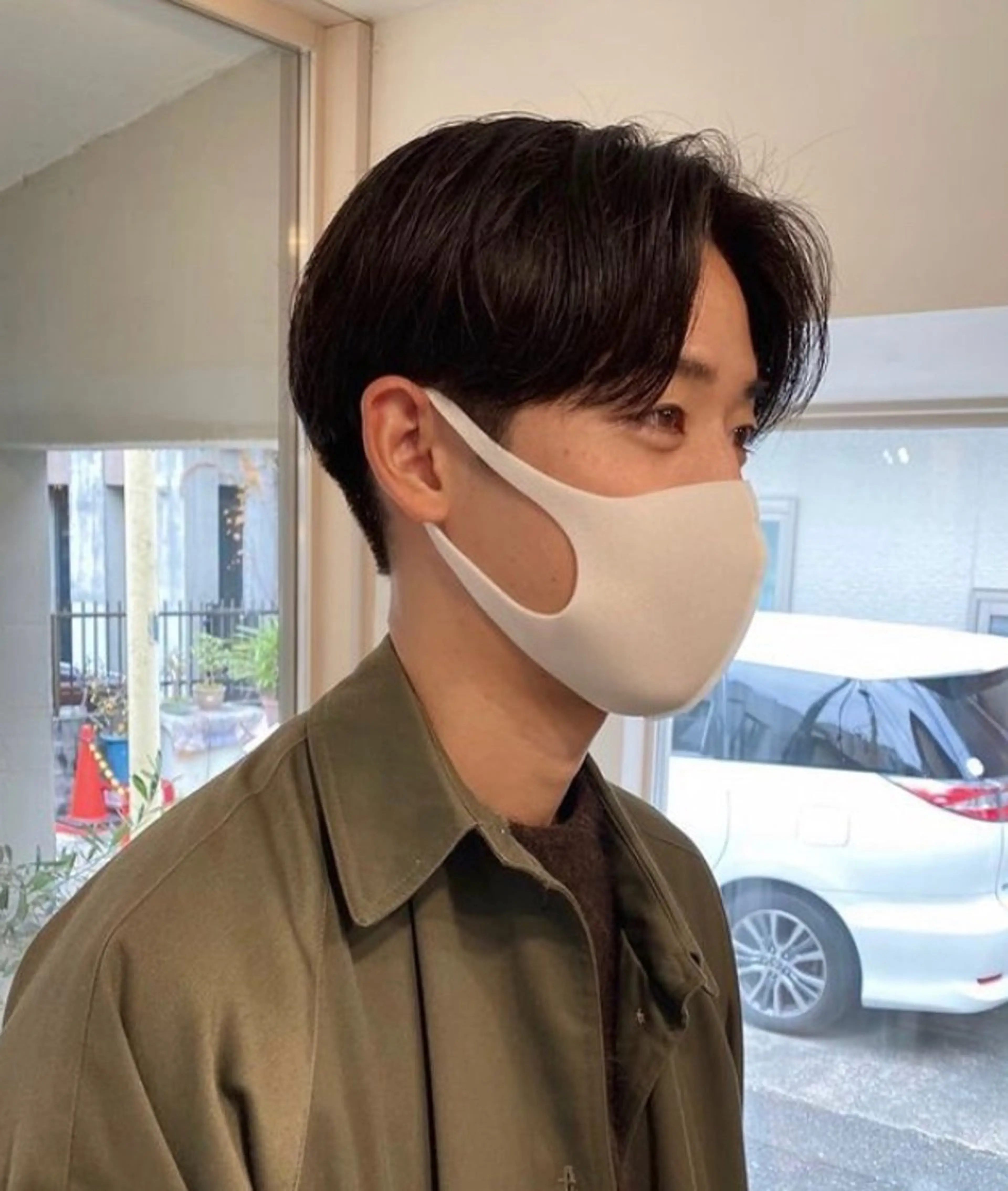 センターパート（刈り上げ）ショートスパ付き★説明補足欄必読★の写真