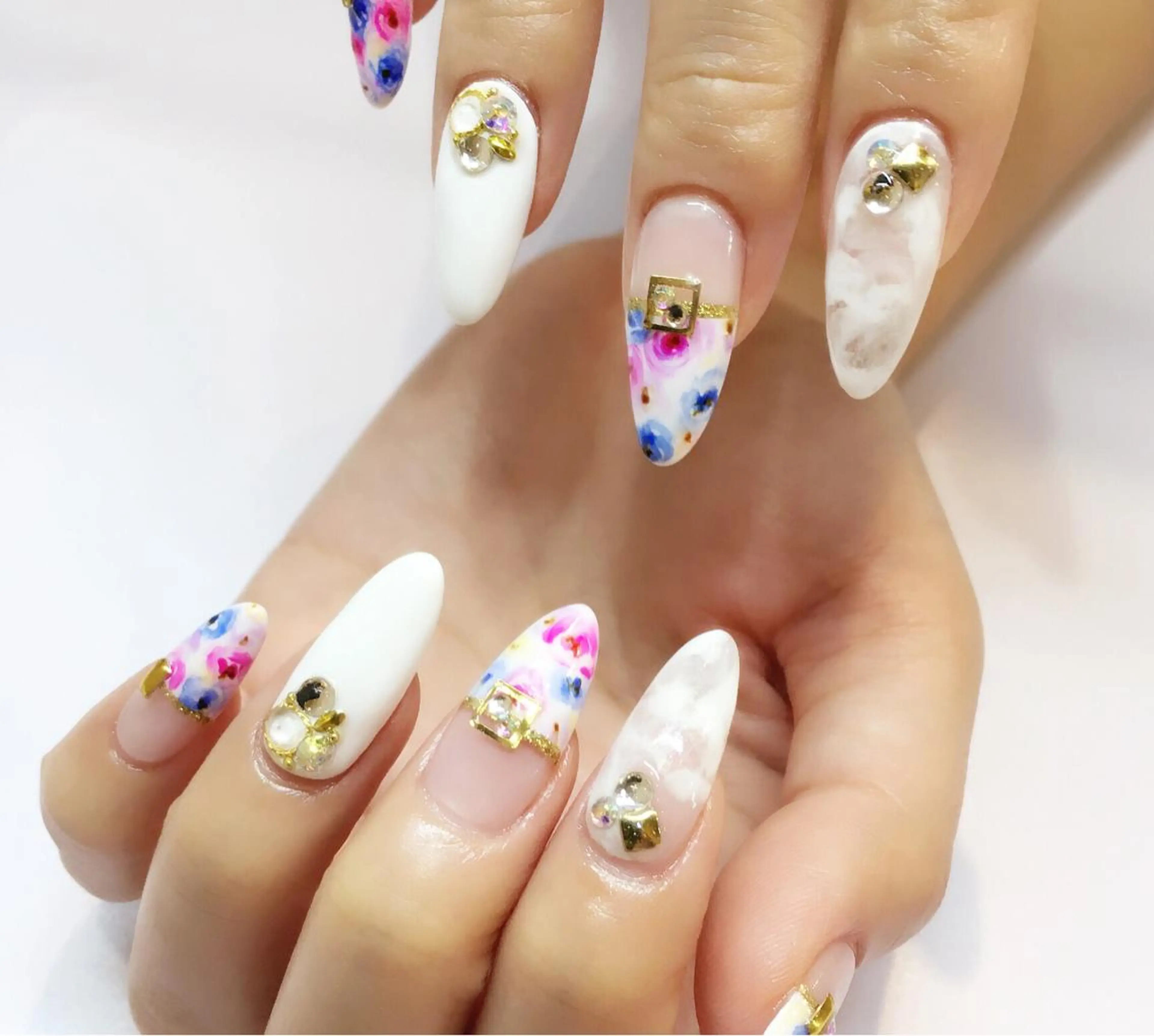 ネイル 持ち込み スカルプネイル nail salon Soeurのネイルデザイン
