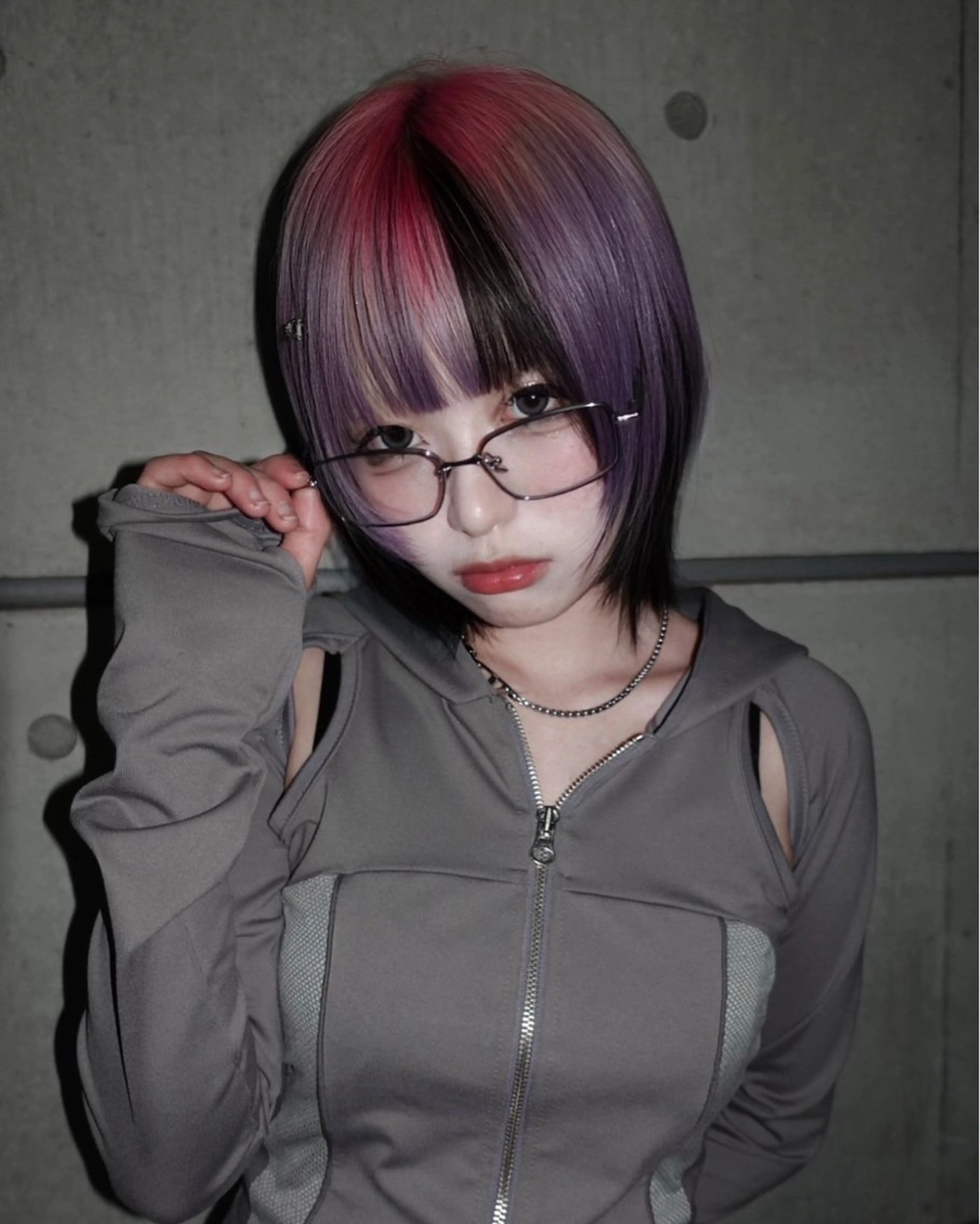 ショート ヘアカラー トリートメント 岩下昂世/ ハイトーン/デザインのヘアスタイル