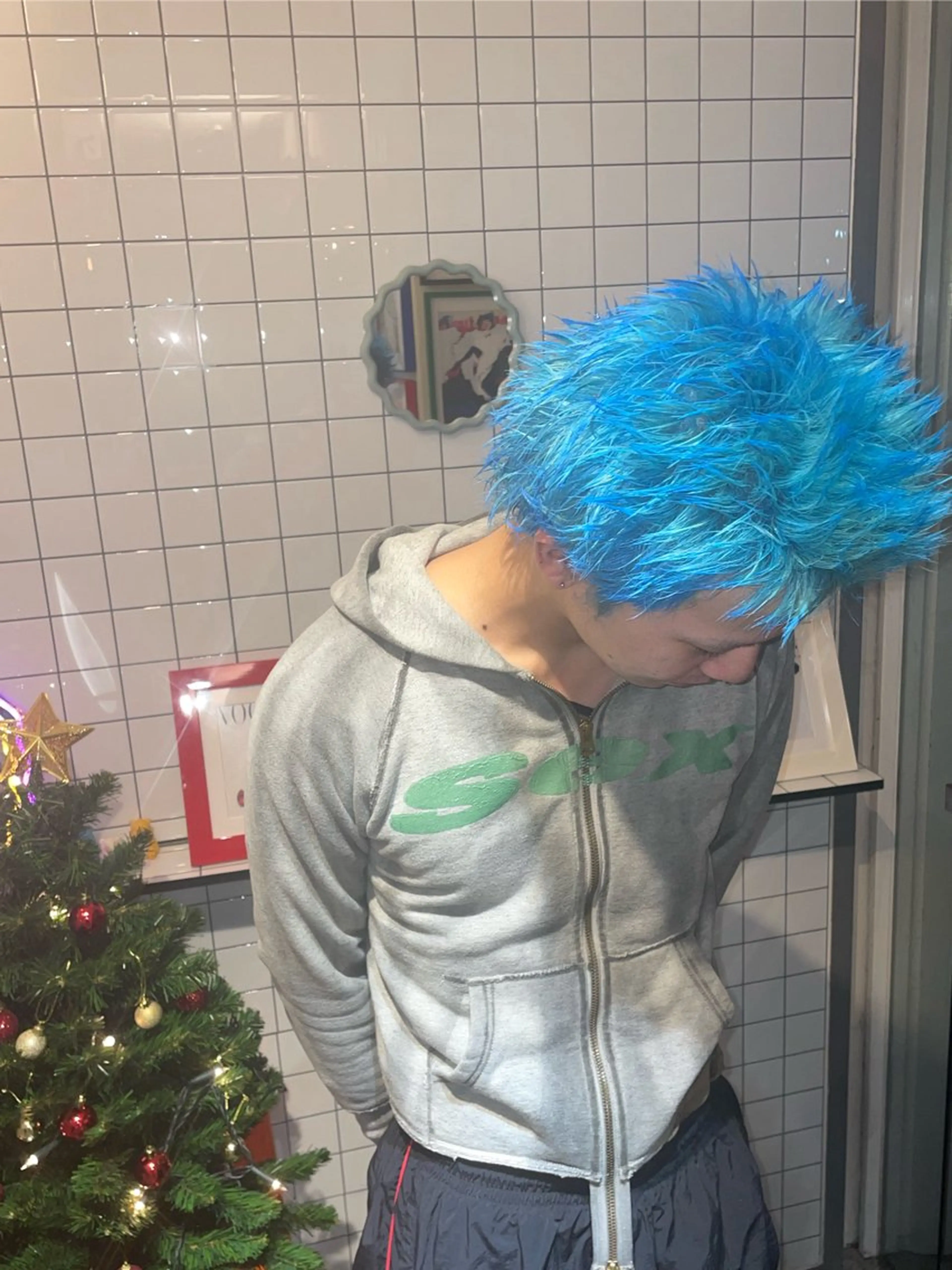 ショート カラー メンズ 👽KINA👽 派手髪🦖💖✨のヘアスタイル