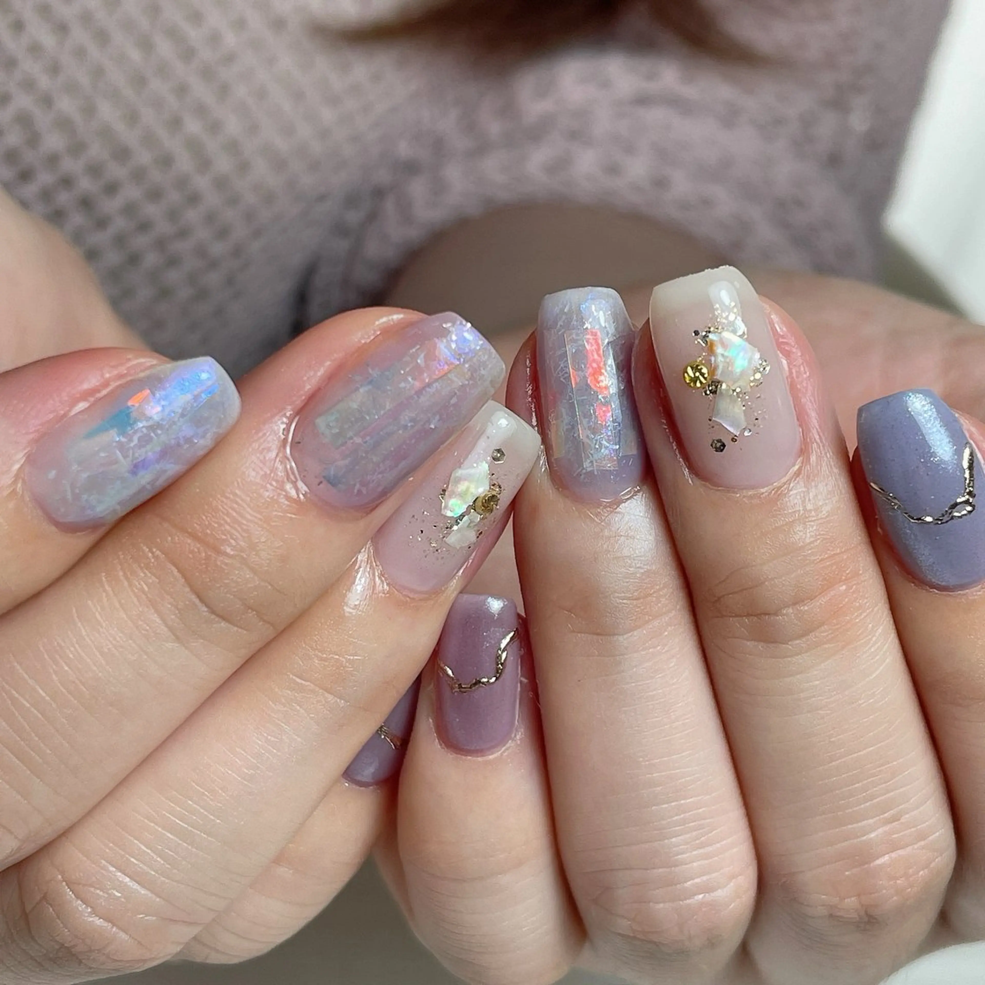 ネイル ニュアンスネイル ハンドネイル amulet TOMOMIのネイルデザイン