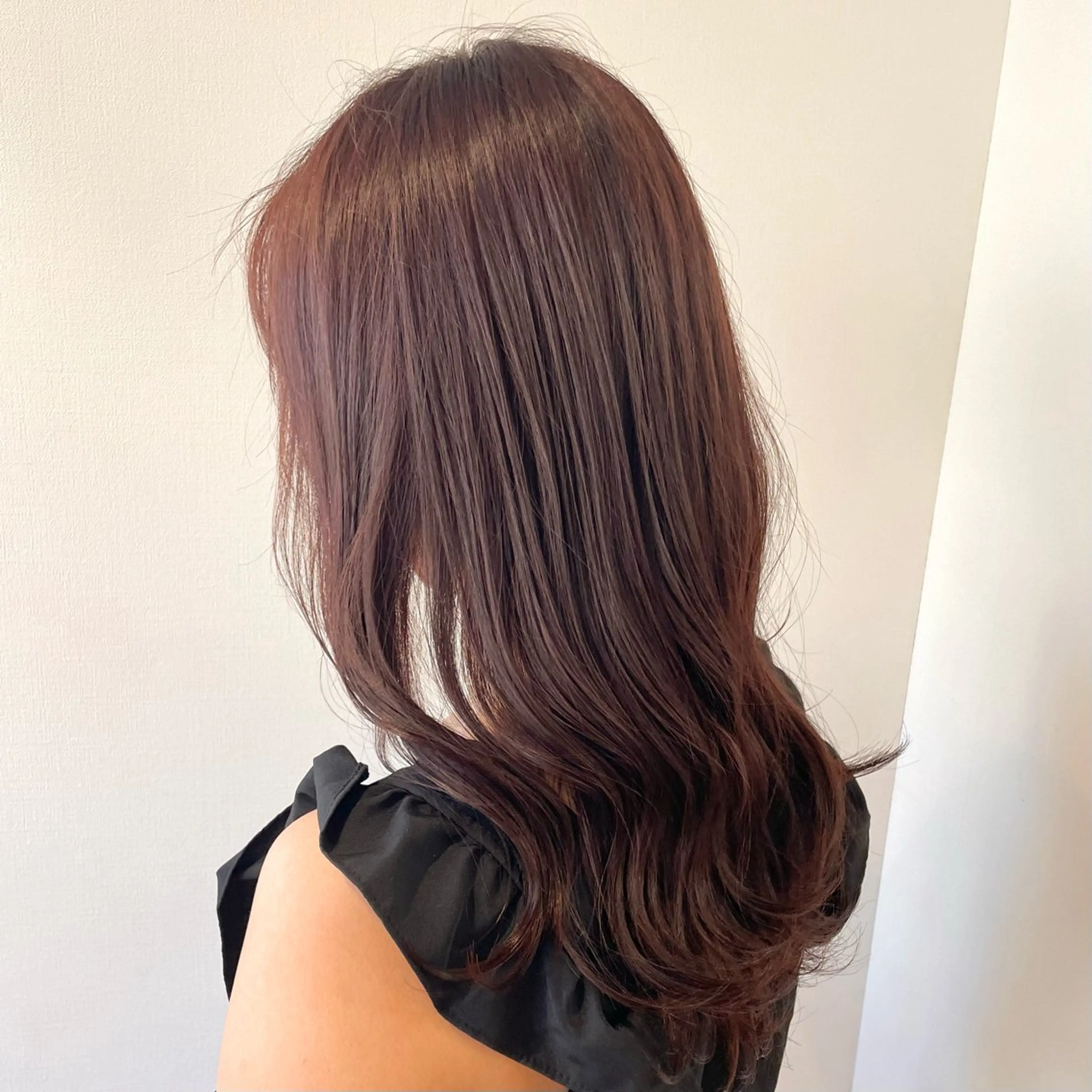 ロング オレンジブラウン ヘアカラー トリートメント ヘッドスパ 【STORY】 🧁misaki🧁のヘアスタイル