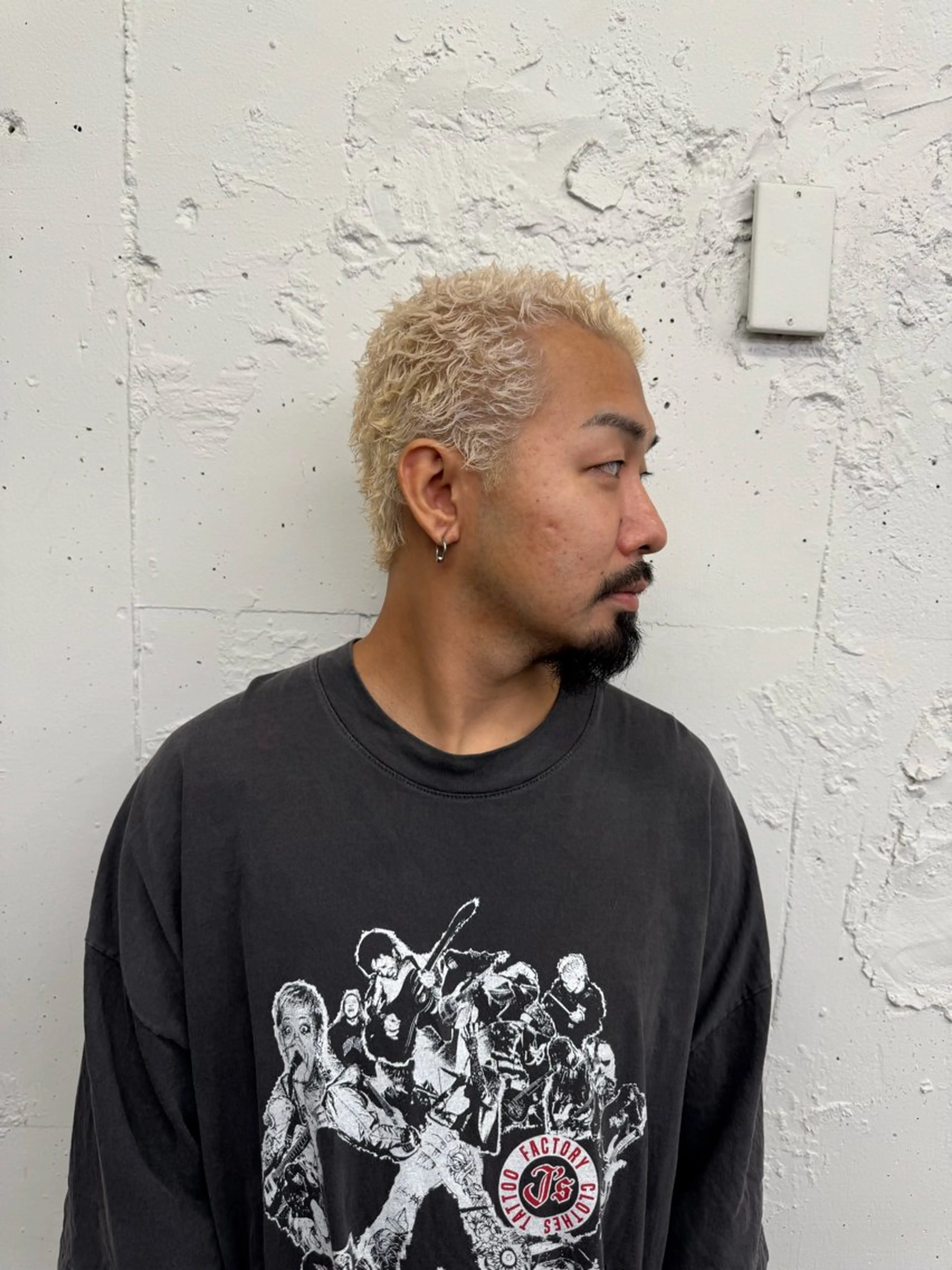 ショート カラー パーマ メンズ メンズパーマ カット ヘアカラー パーマ 💈メンズ特化💈 TASUKUのヘアスタイル