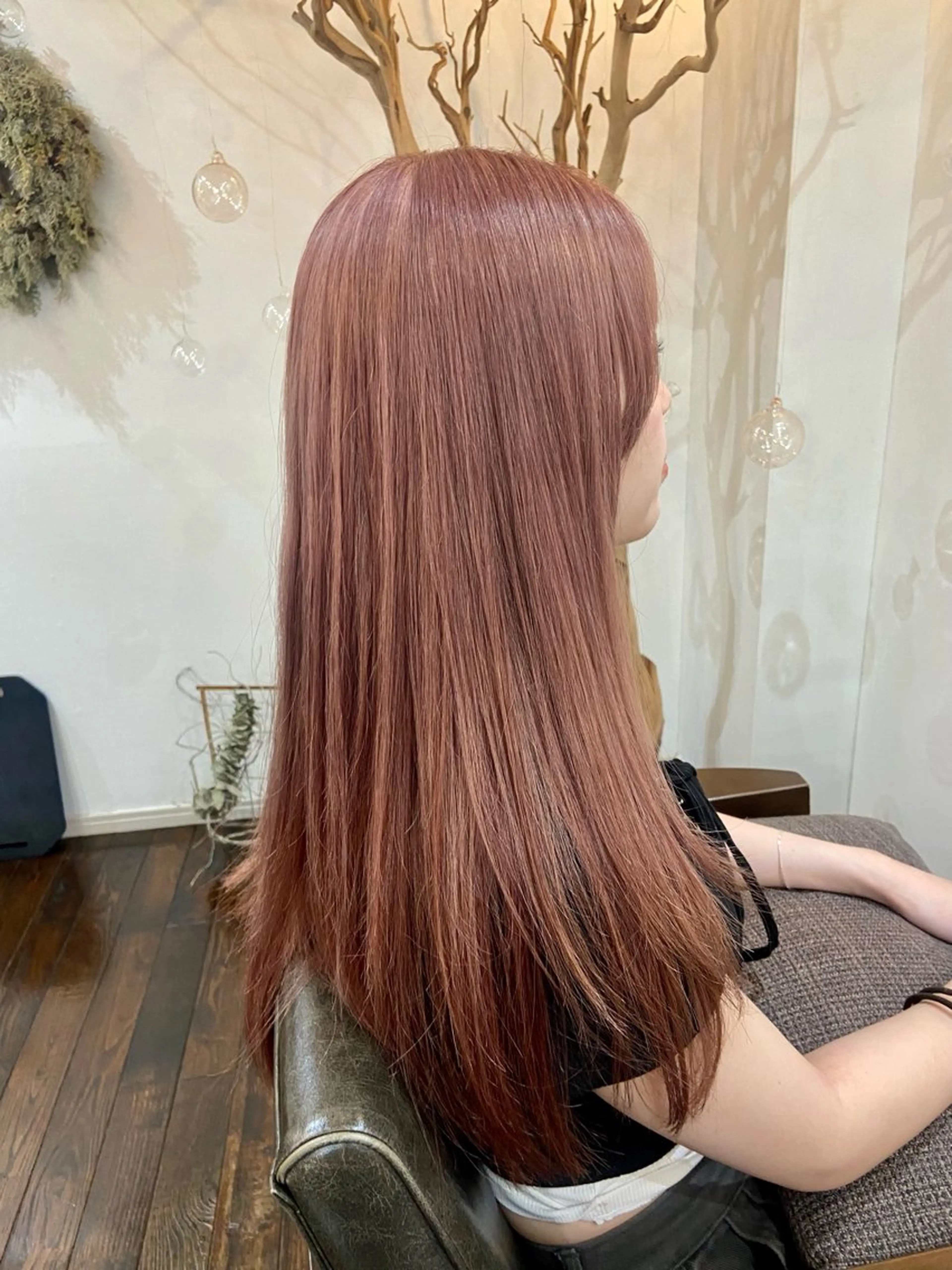 ロング カット ヘアカラー Lamana所属・透明感カラー/ 加瀬たまものヘアスタイル